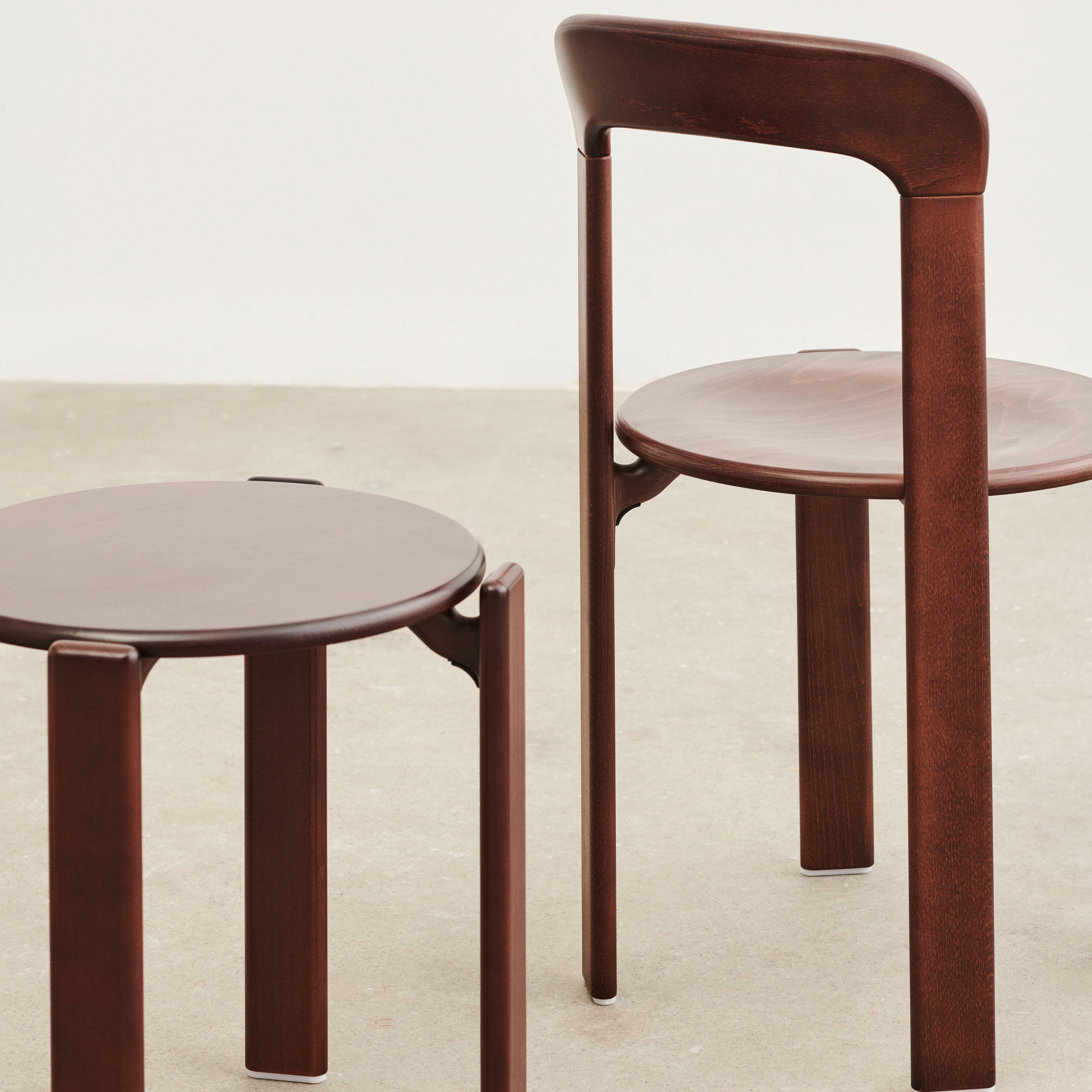 HAY Rey Stoel - Umber Brown