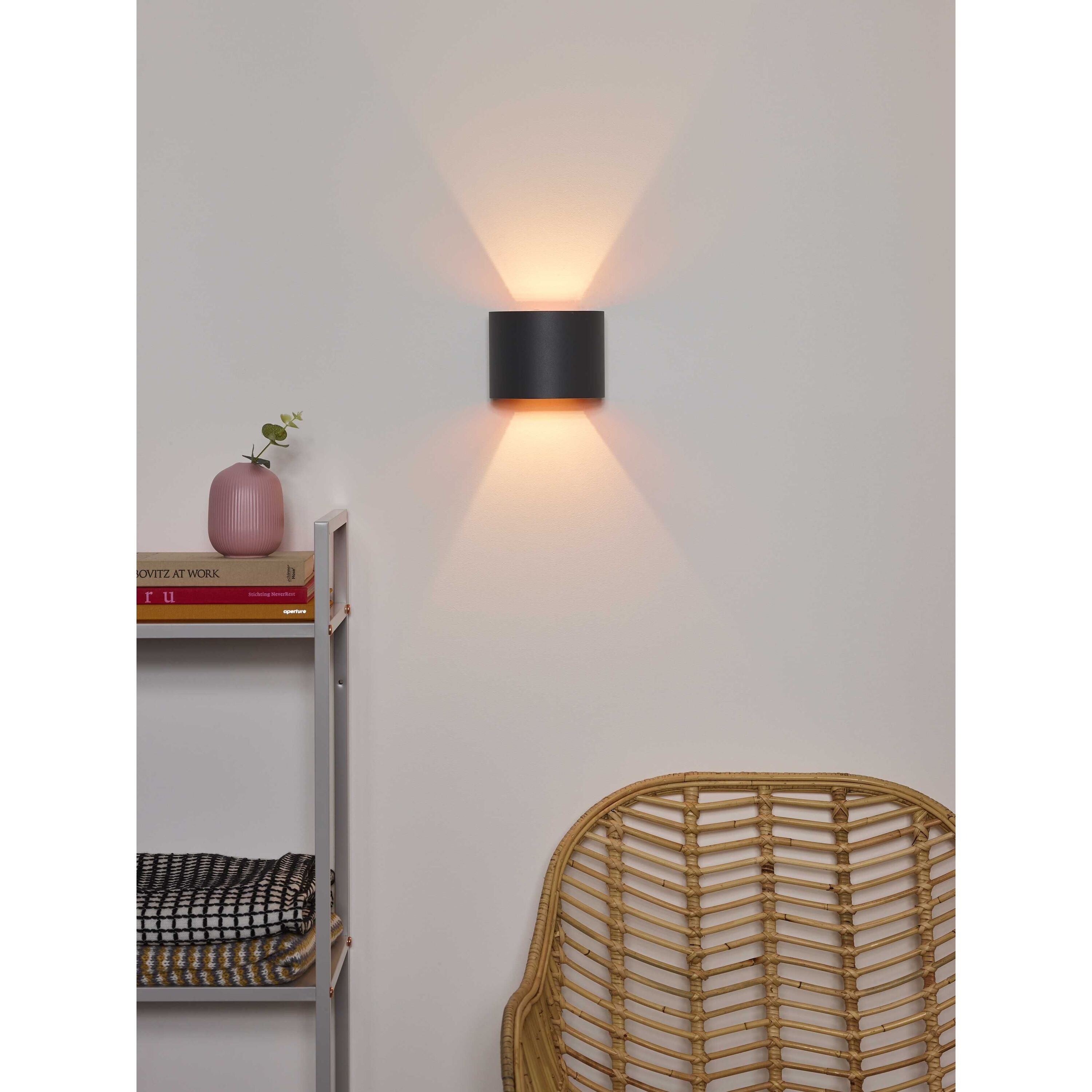 Xio wandlamp rond wit