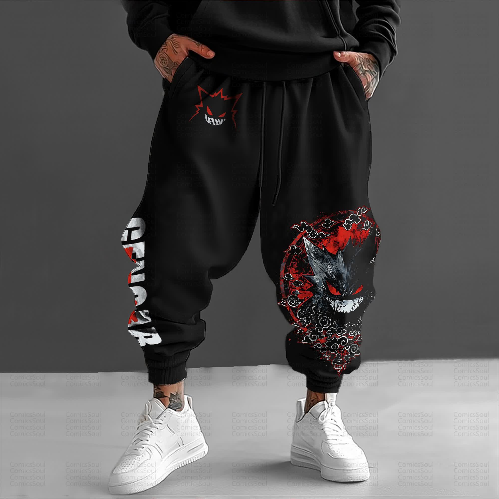 Unisex Anime Inspired Vintage Pants丨Comicssoul