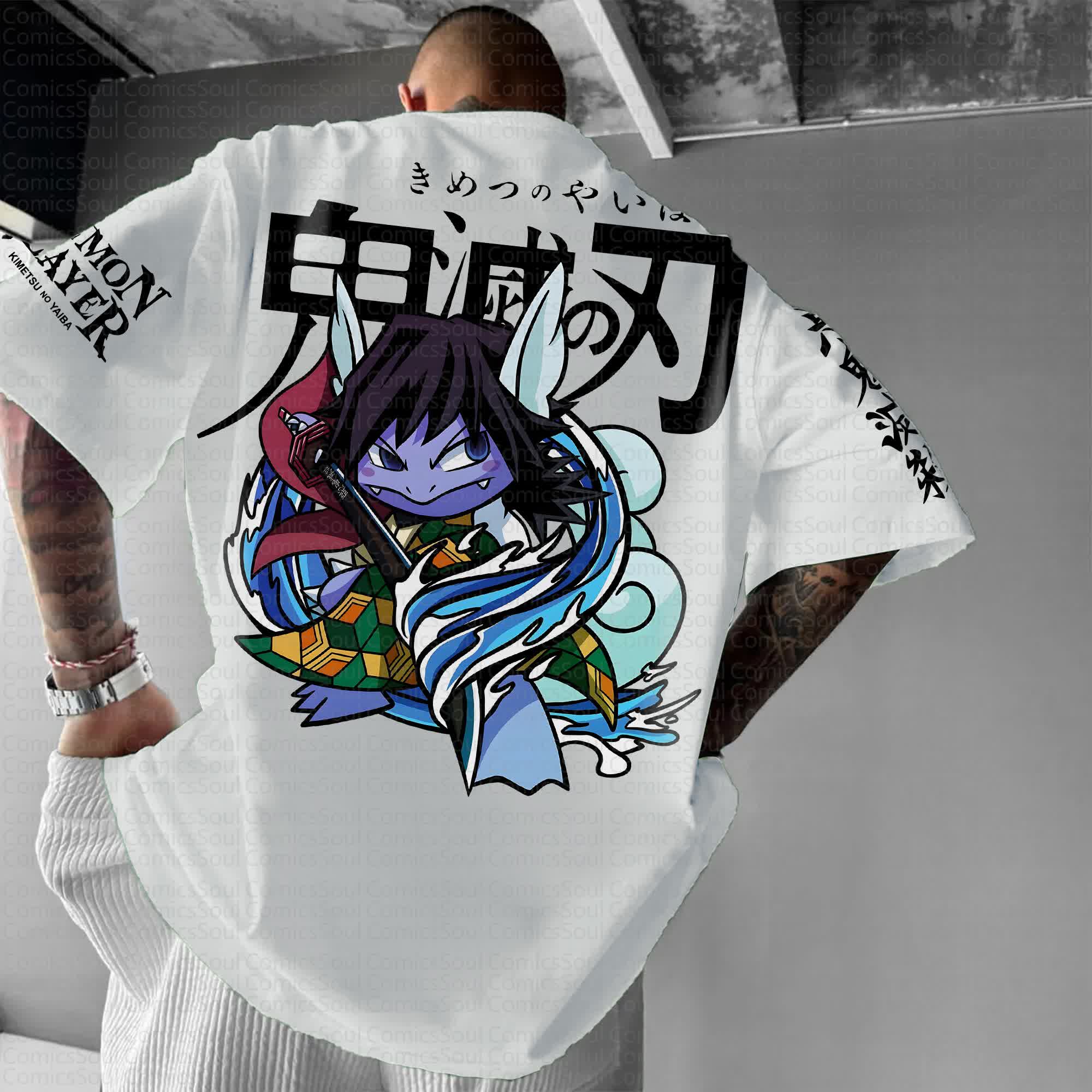Unisex Anime Inspired Vintage T-Shirt丨Comicssoul X Comicssoul