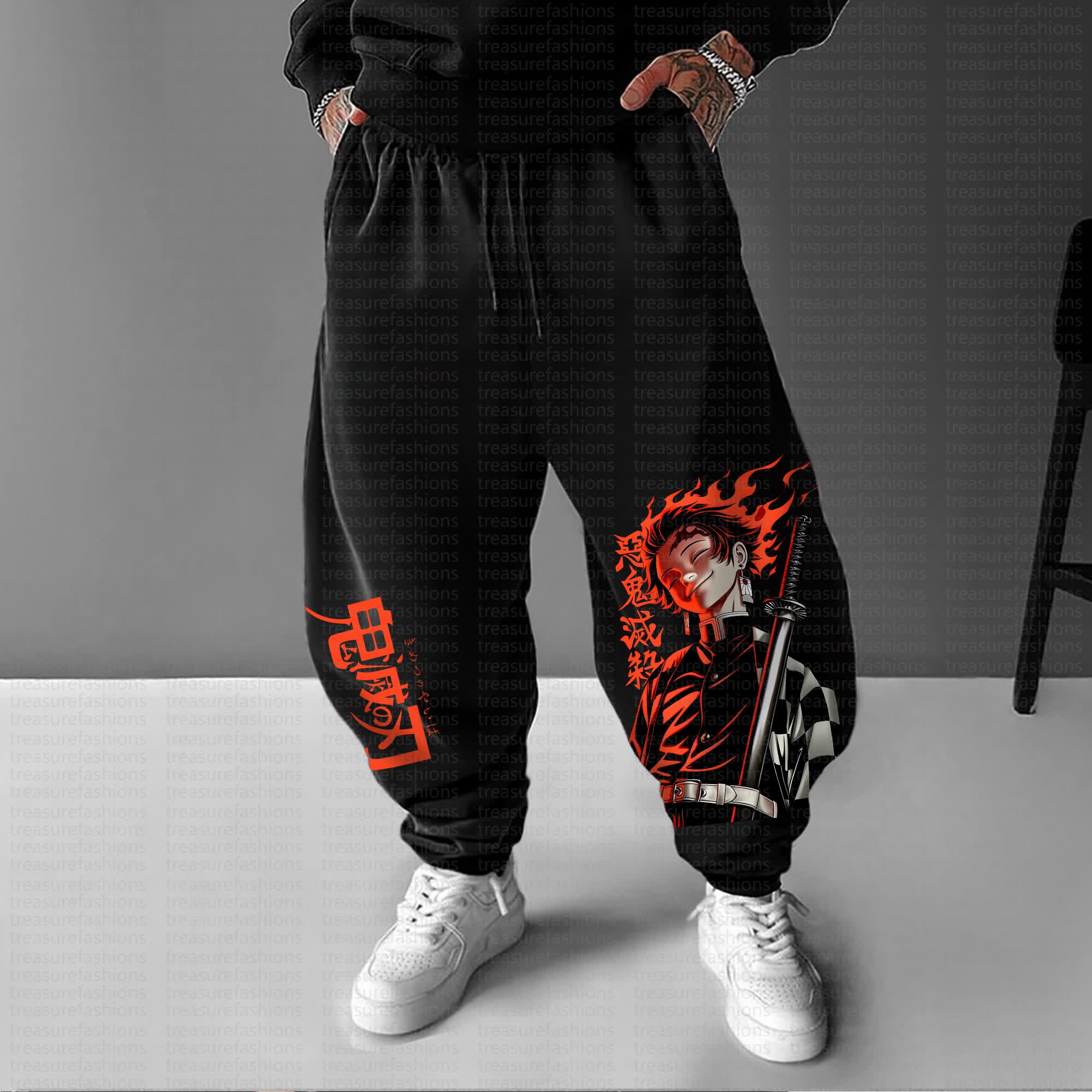 Unisex “Comicssoul” Casual Anime Streetwear Pants