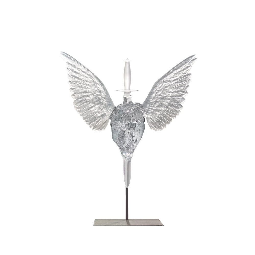 ETERNAL IMMACULATE DAMIEN HIRST & LALIQUE 2017 - CRISTAL INCOLORE, TECHNIQUE DE LA CIRE PERDUE