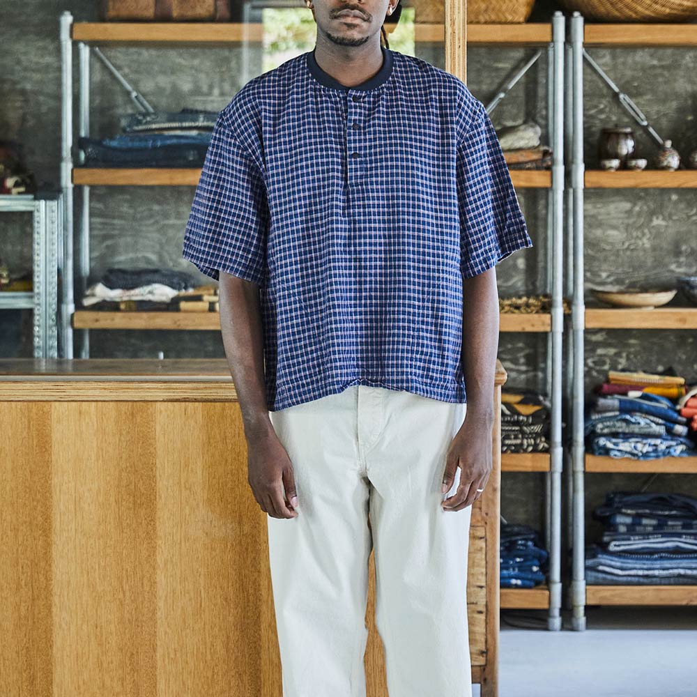 OrSlow - Chemise Pullover - Marine