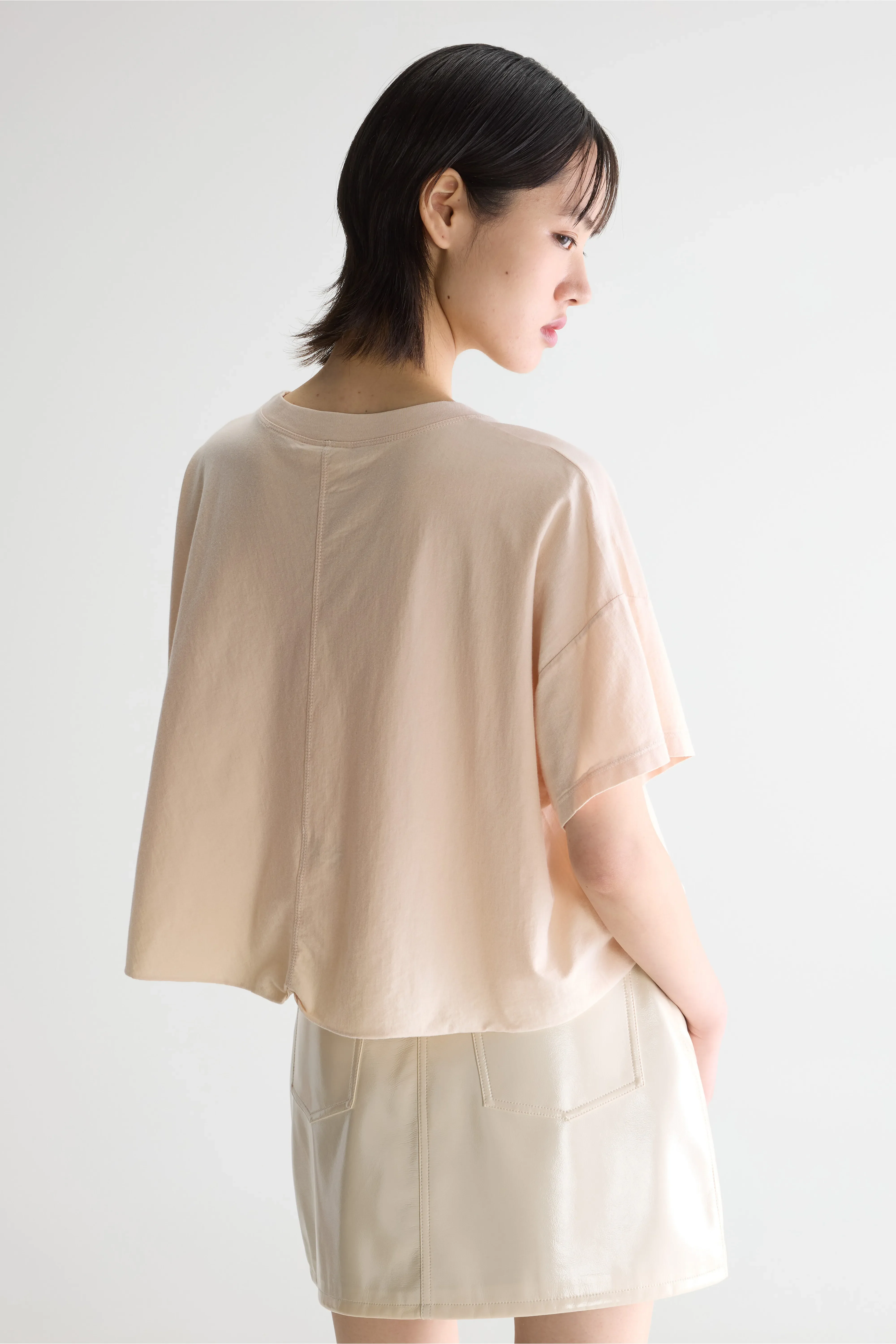 Bellerose Farpy cropped t-shirt (261 / W / BABE)