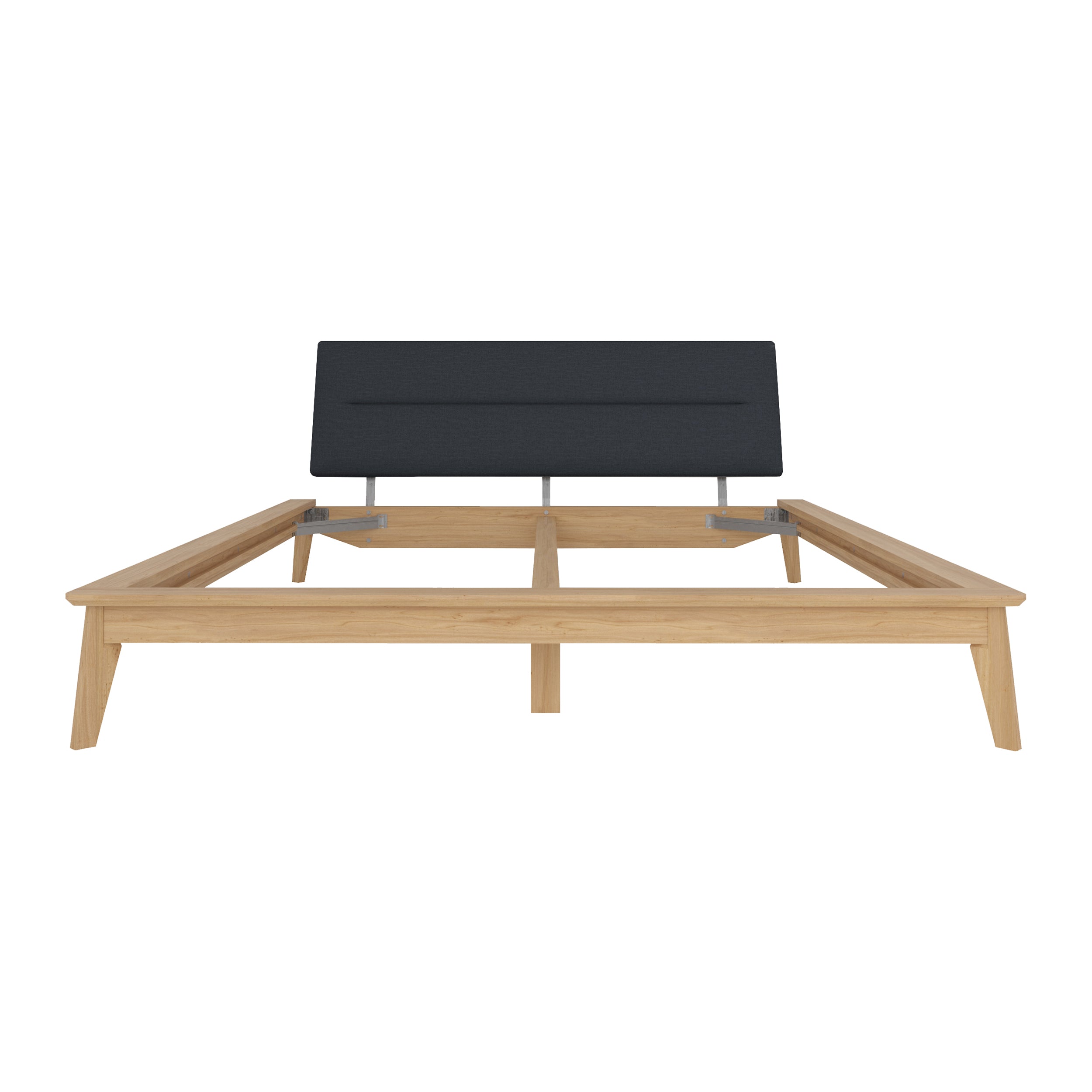 Blokker Norre Bedframe 160 x 200 cm - Donkergrijs