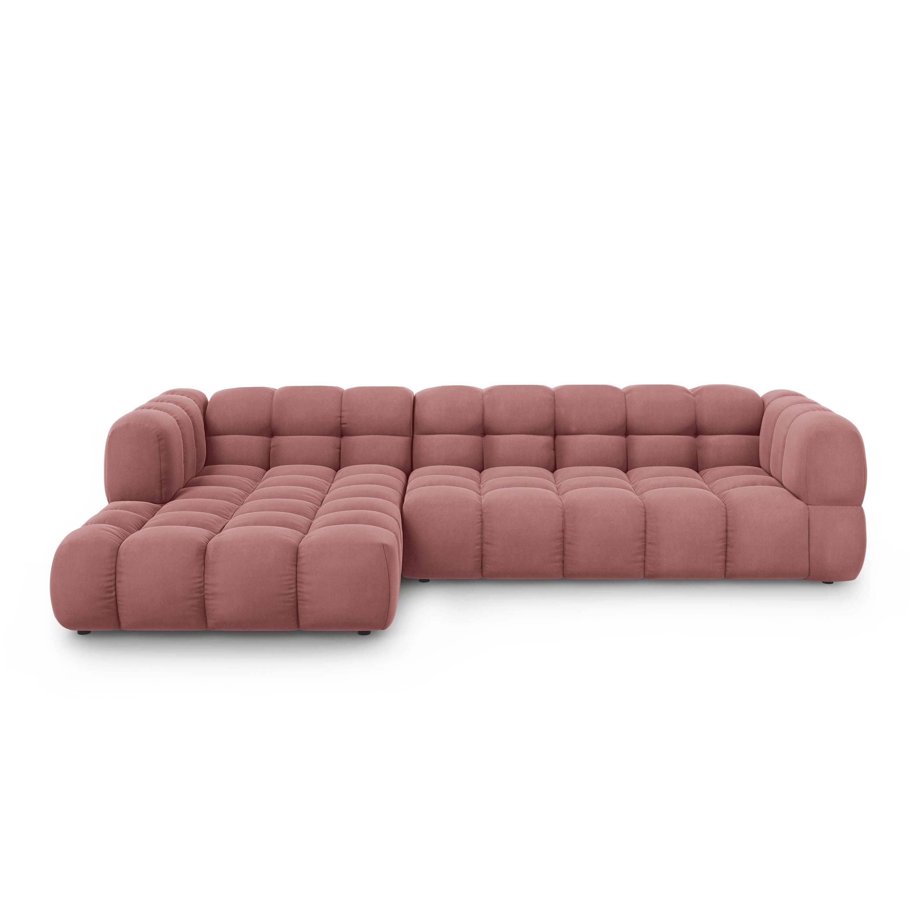 Cosmopolitan Design Sky 4-zits Hoekbank Links - Zalm