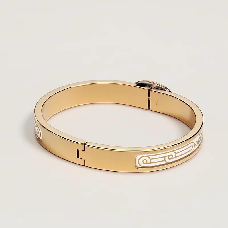 Replicate Mini Clic Chaine d Ancre Hermès Sellier Bracelet(1:1 replica) - Original Replica Club