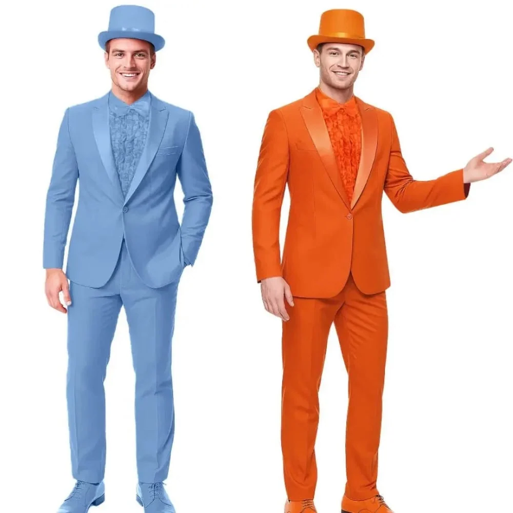 Halloween Costumes Mens Formal Suit Hat Outfit Halloween Costumes Mens Formal Suit Hat Outfit