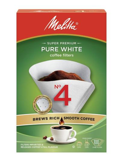 Melitta Coffee Filters, Super Premium - 100 filters