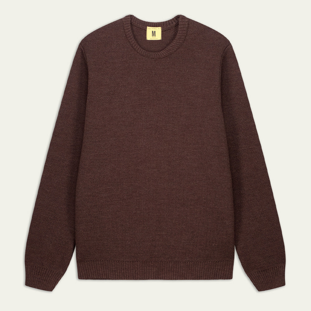 Nitto Knitwear - Pull Youri - Marron