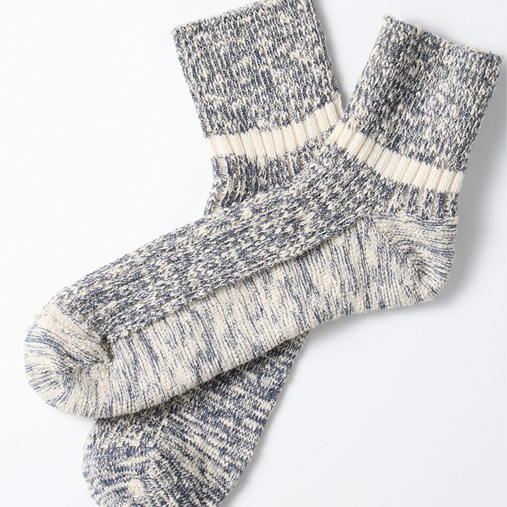 Rototo - Chaussettes Chinées - Marine