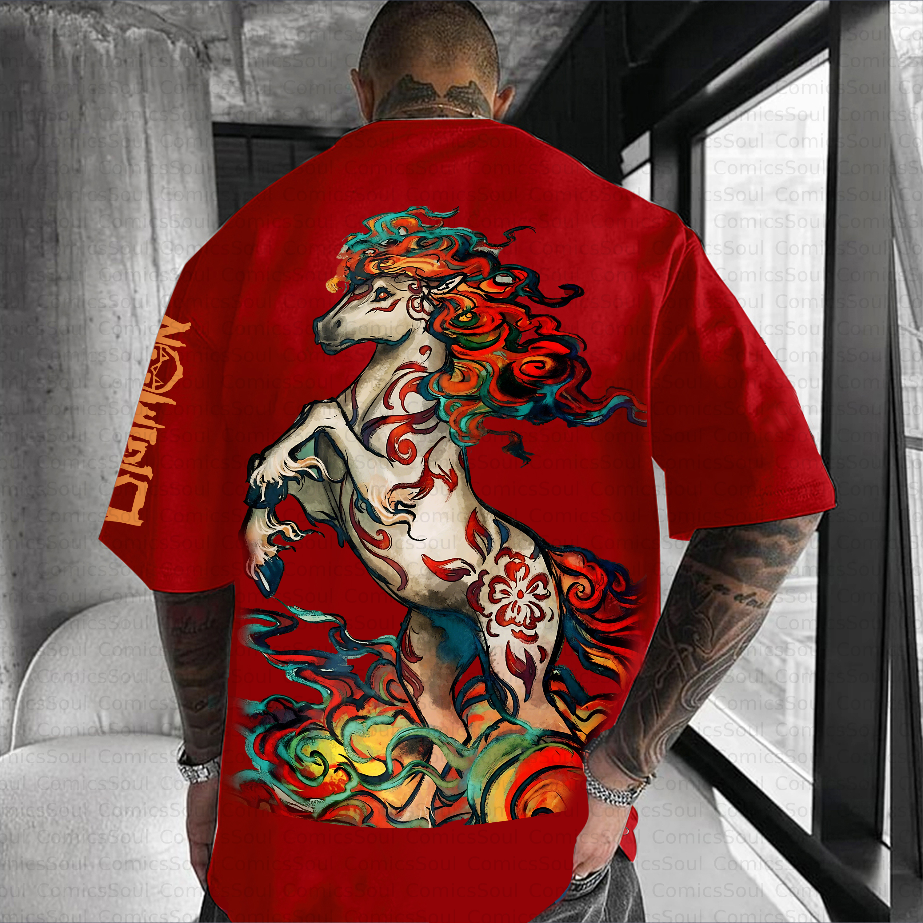 Unisex Anime Inspired Vintage T-Shirt