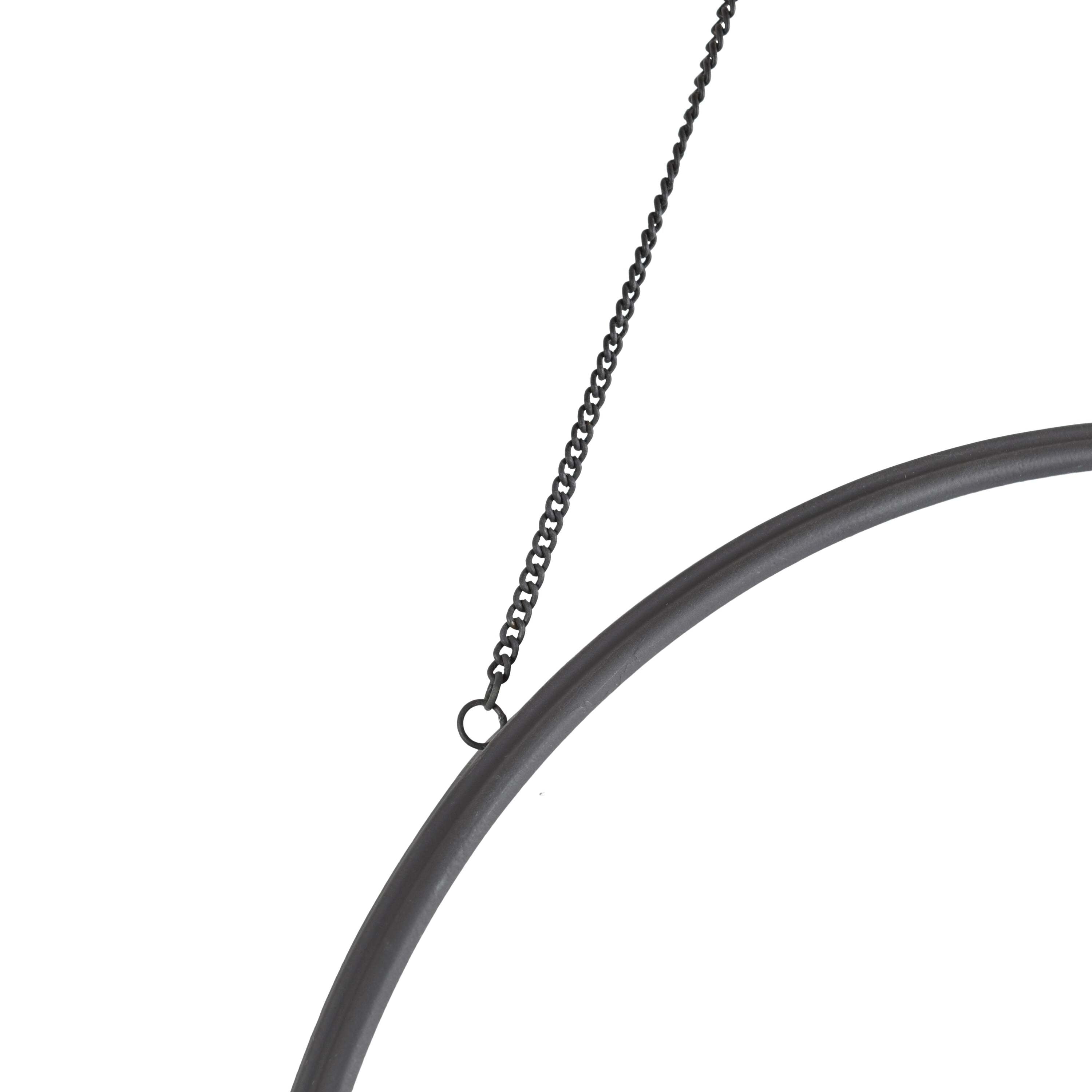 LOFT42 Industry Spiegel Rond S - Metaal - Zwart - Ø35