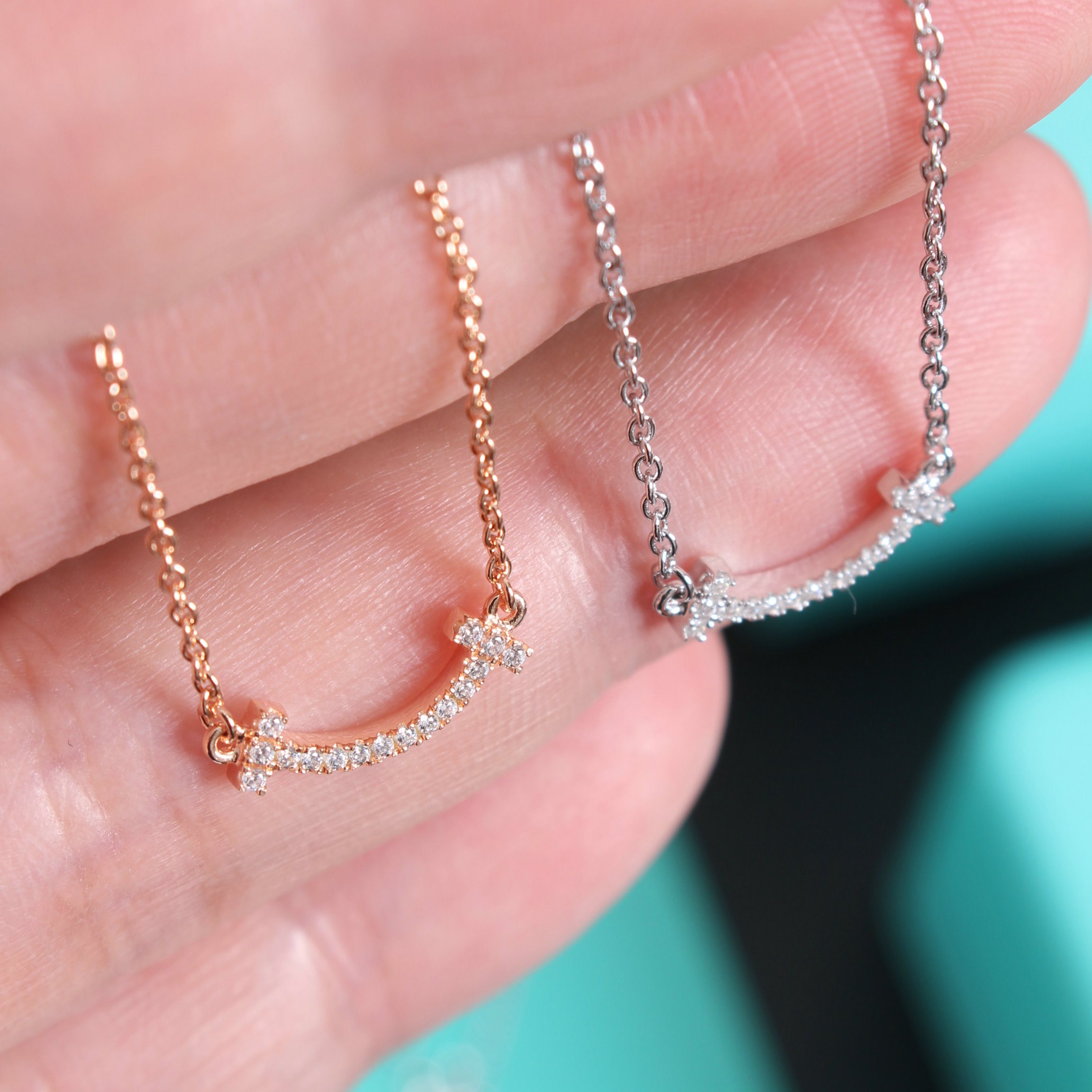 Tiffany Mini Smile Pendant Necklace - Original Replica Club