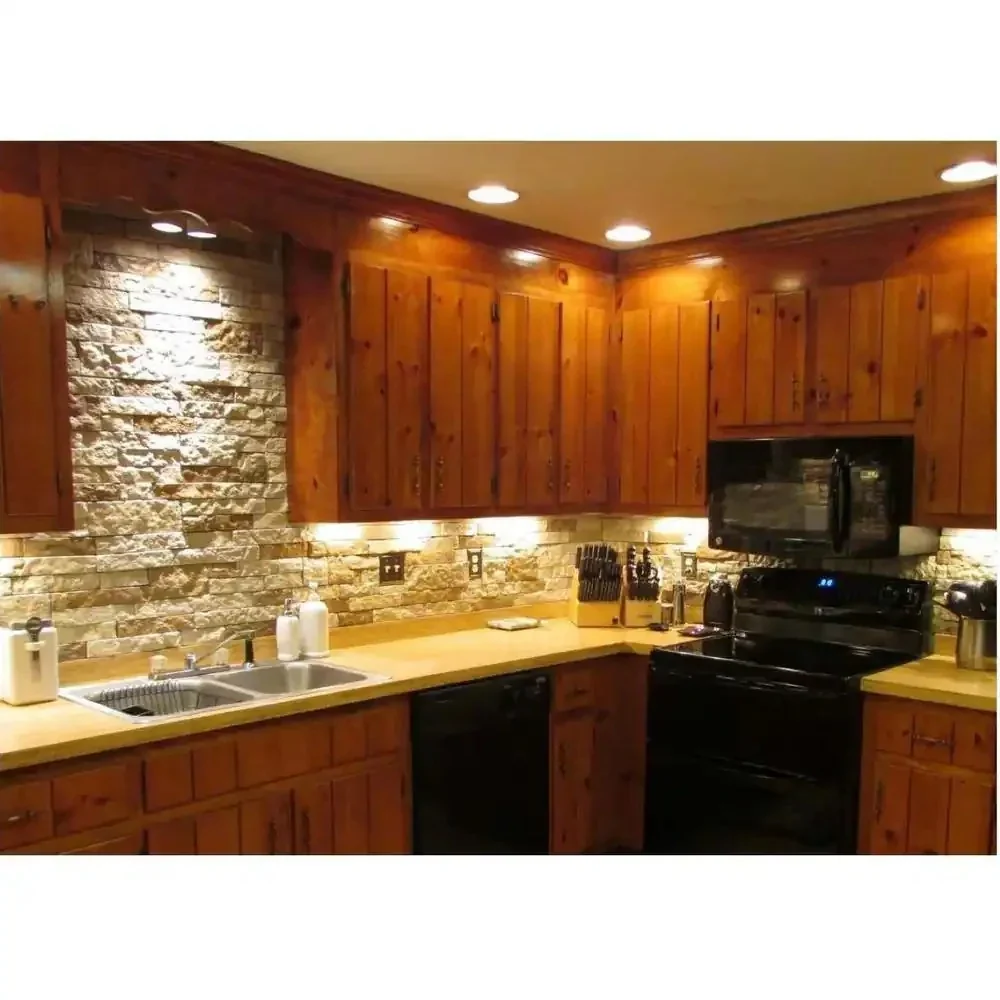 AIRSTONE Cement Primary Wall Tiles, Autumn Mountain Brown, 8 sq ft - Image 5 AIRSTONE Cement Primary Wall Tiles, Autumn Mountain Brown, 8 sq ft - Image 5