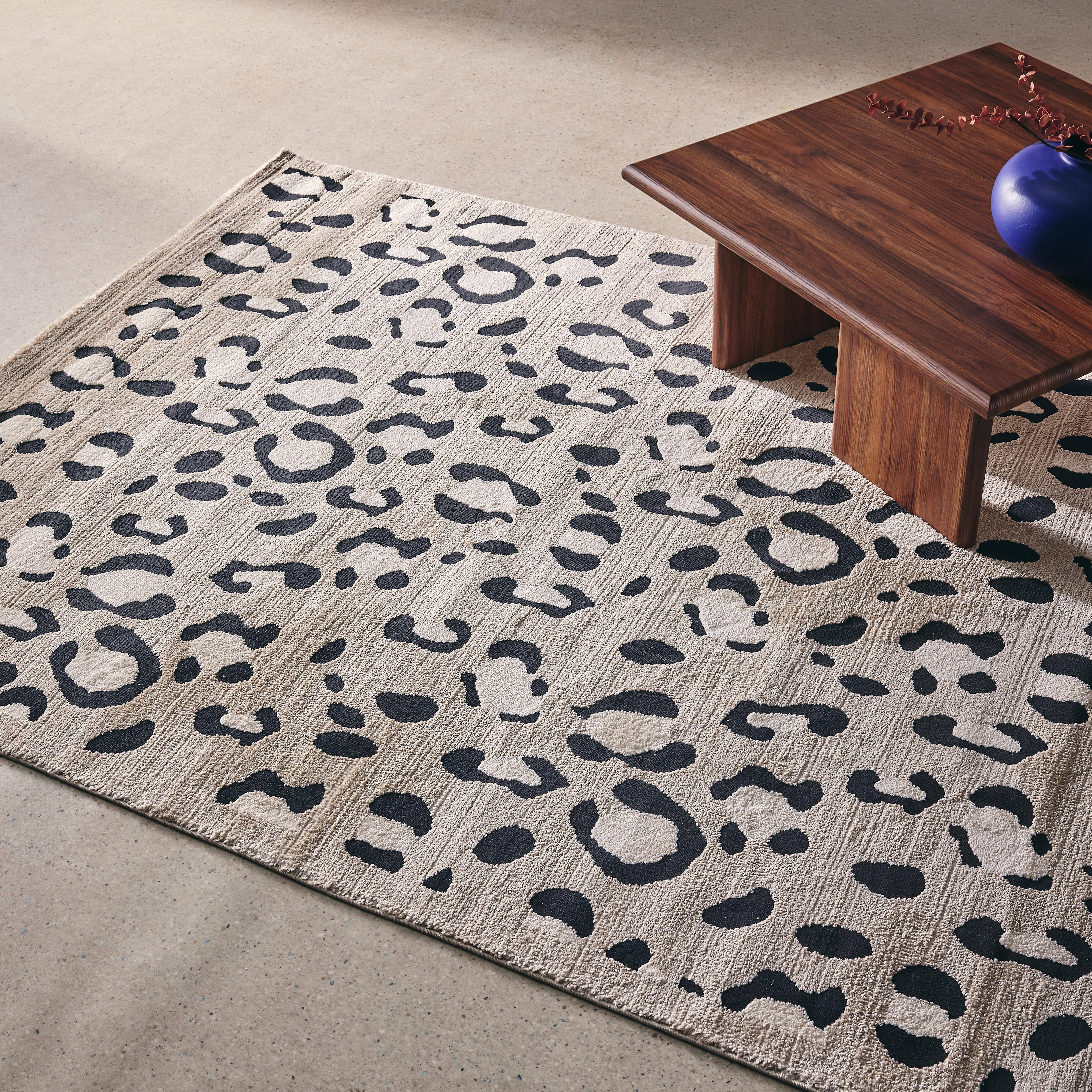 Jack - Alfombra interior motivo leopardo beige