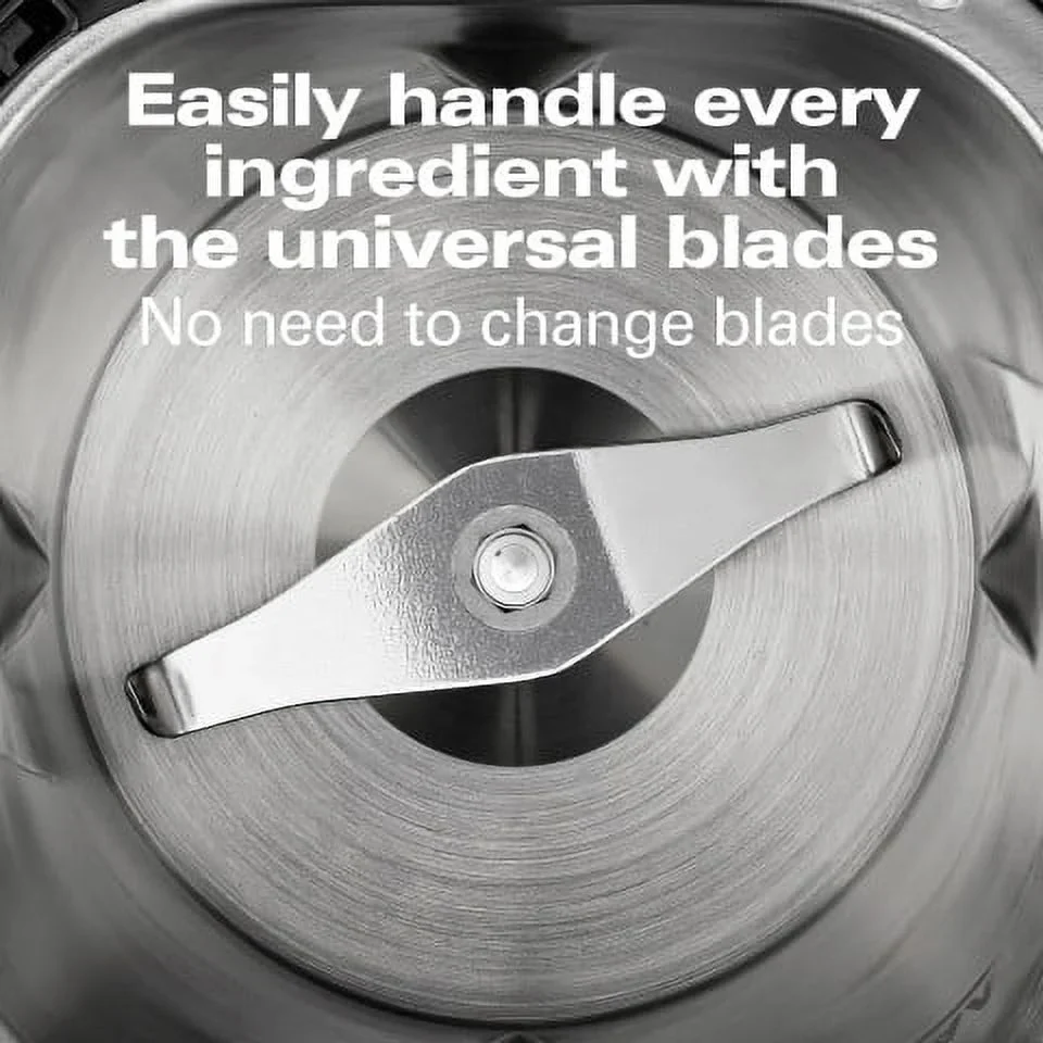 Hamilton Beach Professional 2.2 HP 120V Juicer Mixer Grinder with 3 Stainless Steel Jars, 1.5 Liters, Model 58770