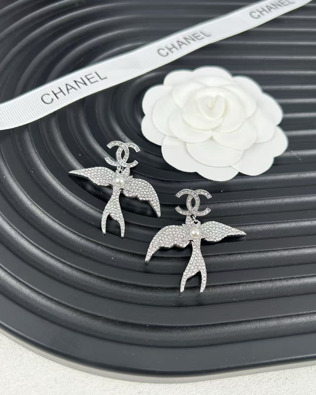 Chanel Fly Bird Earrings - Original Replica Club