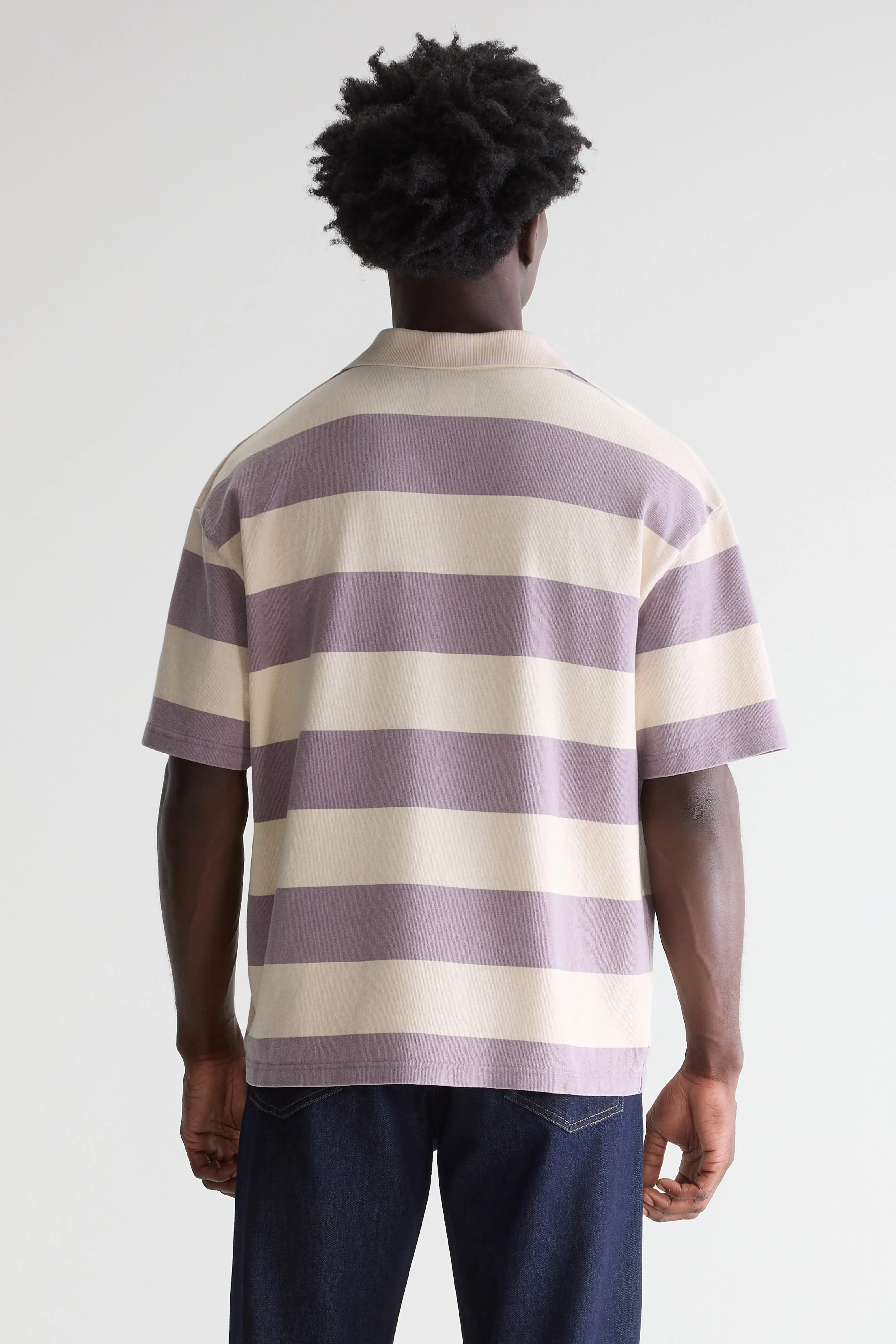 Bellerose Forst short-sleeve polo (261 / M / STRIPE D)