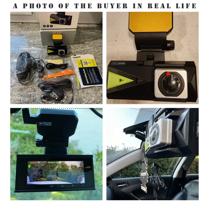 TOGUARD Front And Rear Dash Cam 4K+2K, 3.16-Inch Touch Screen, 64GB Memory Card - DC15 - Image 6 TOGUARD Front And Rear Dash Cam 4K+2K, 3.16-Inch Touch Screen, 64GB Memory Card - DC15 - Image 6