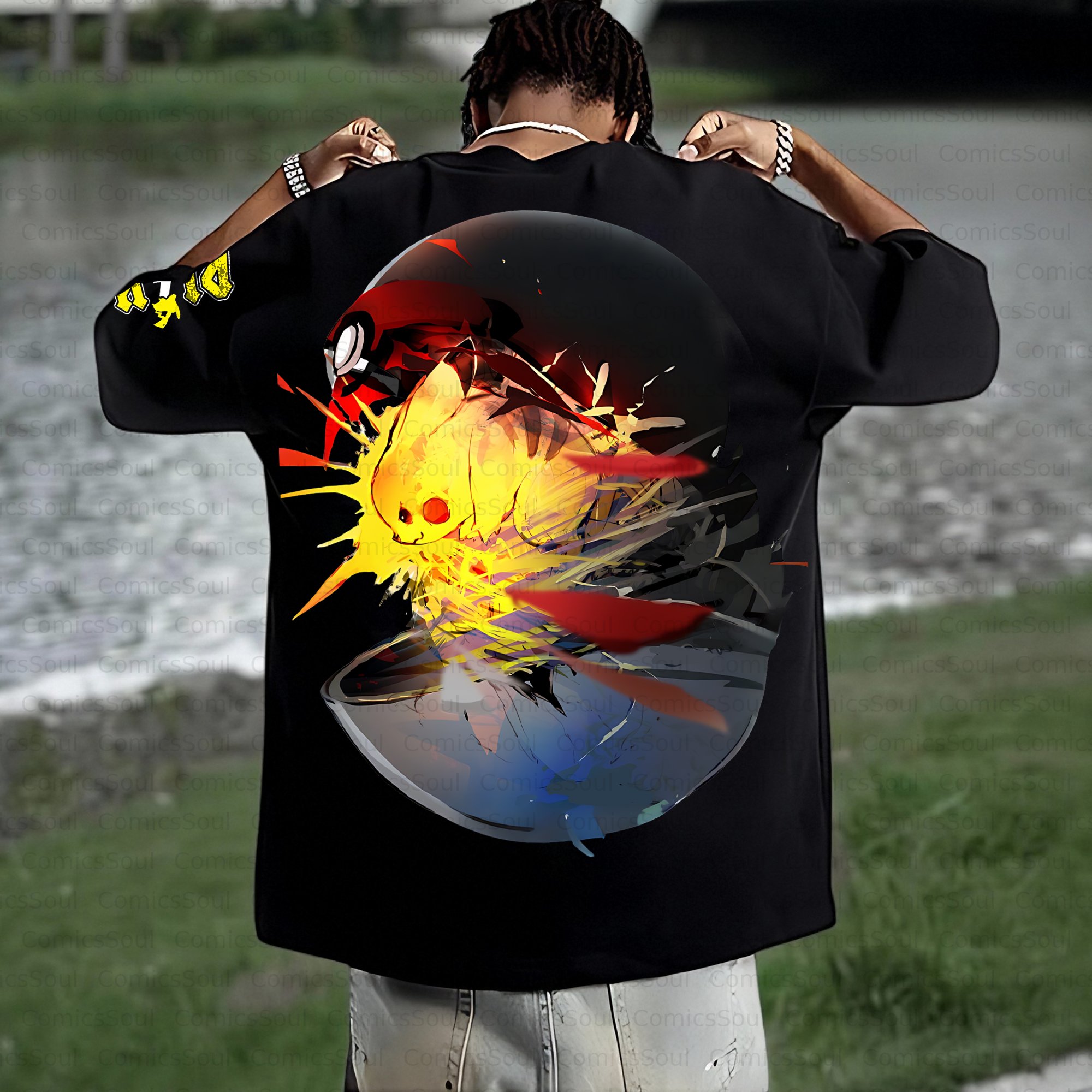 Unisex Anime Inspired Vintage T-Shirt