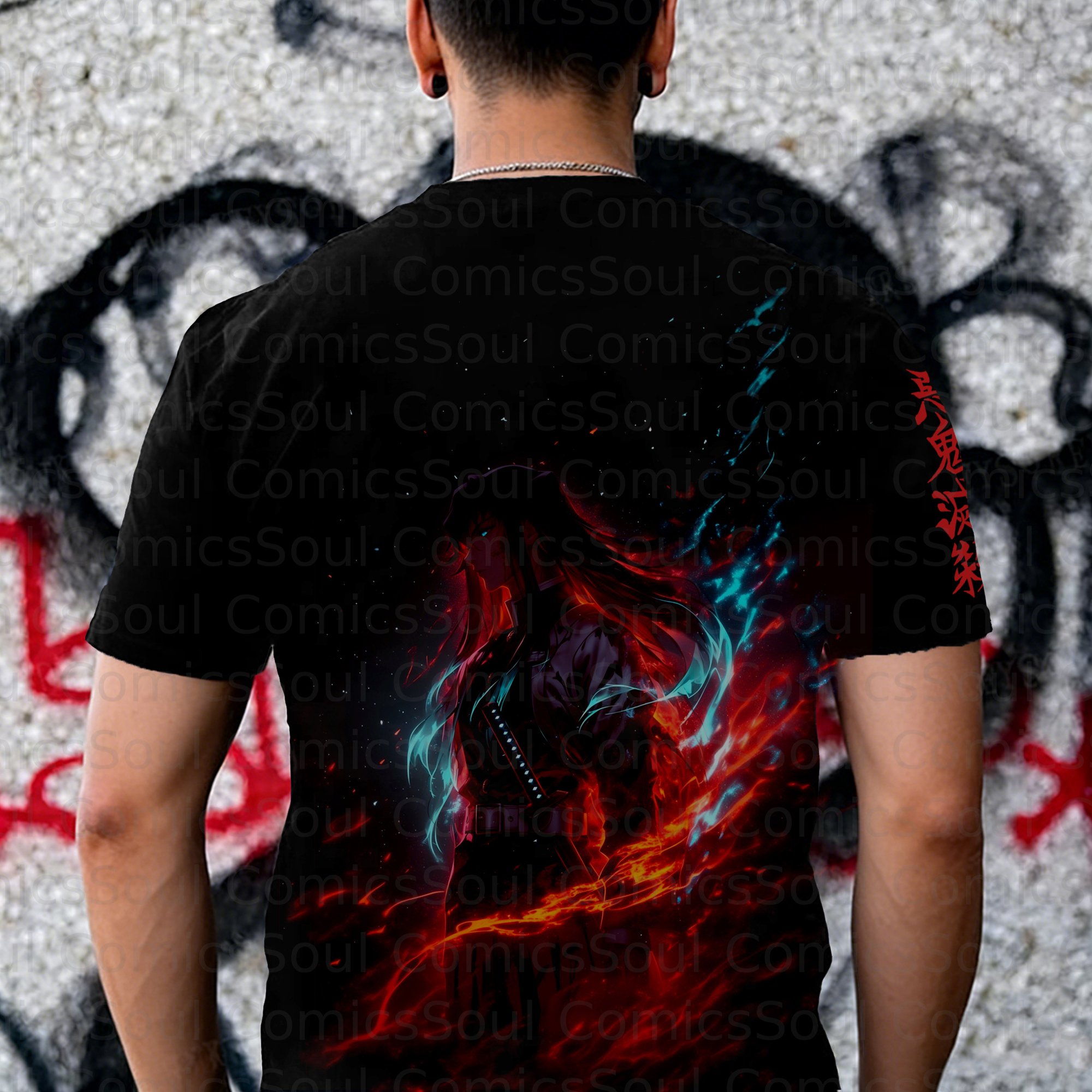 Unisex Anime Inspired Vintage T-Shirt
