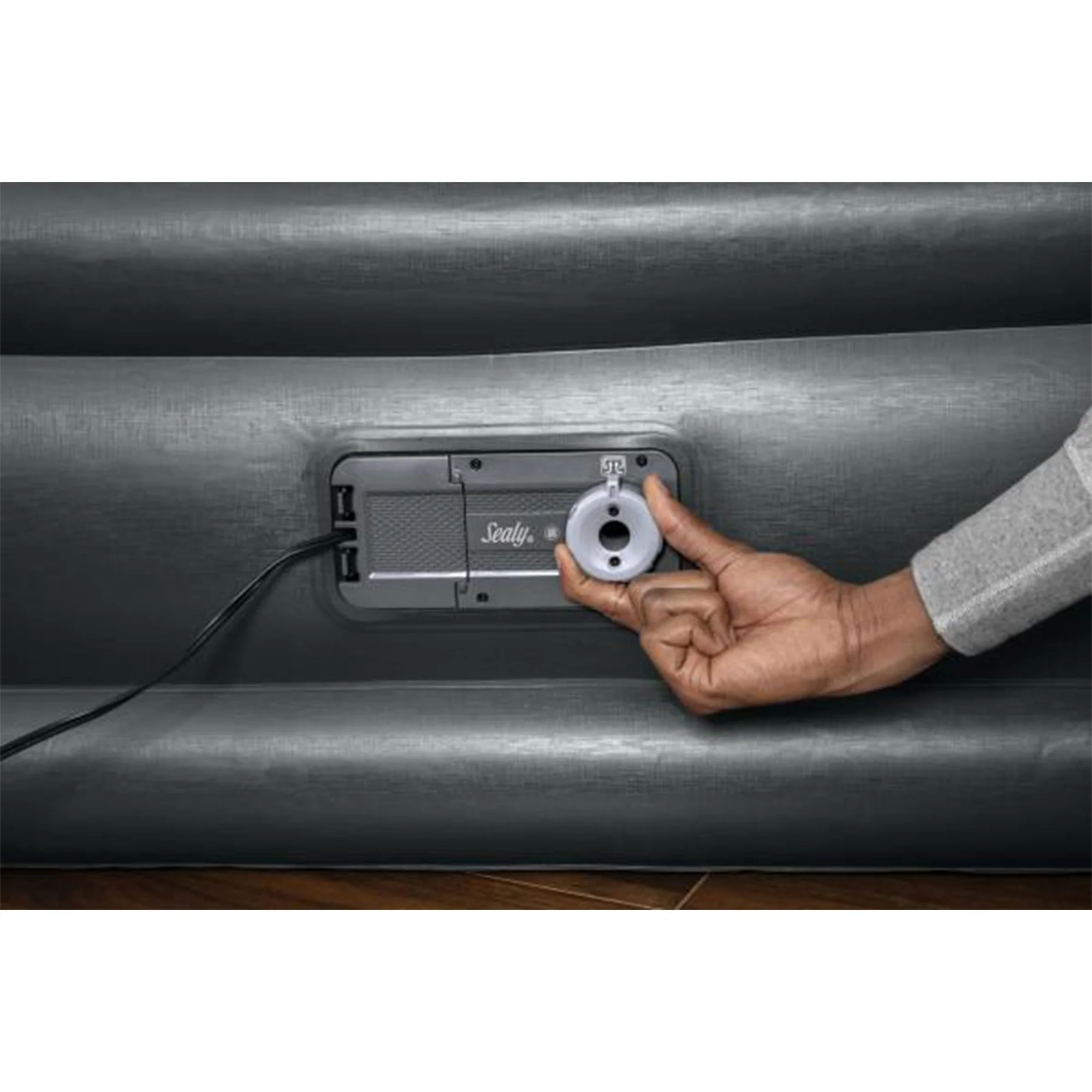 Sealy Tritech 20" Air Mattress Inflatable Bed Twin with Built-In AC Pump - Image 19