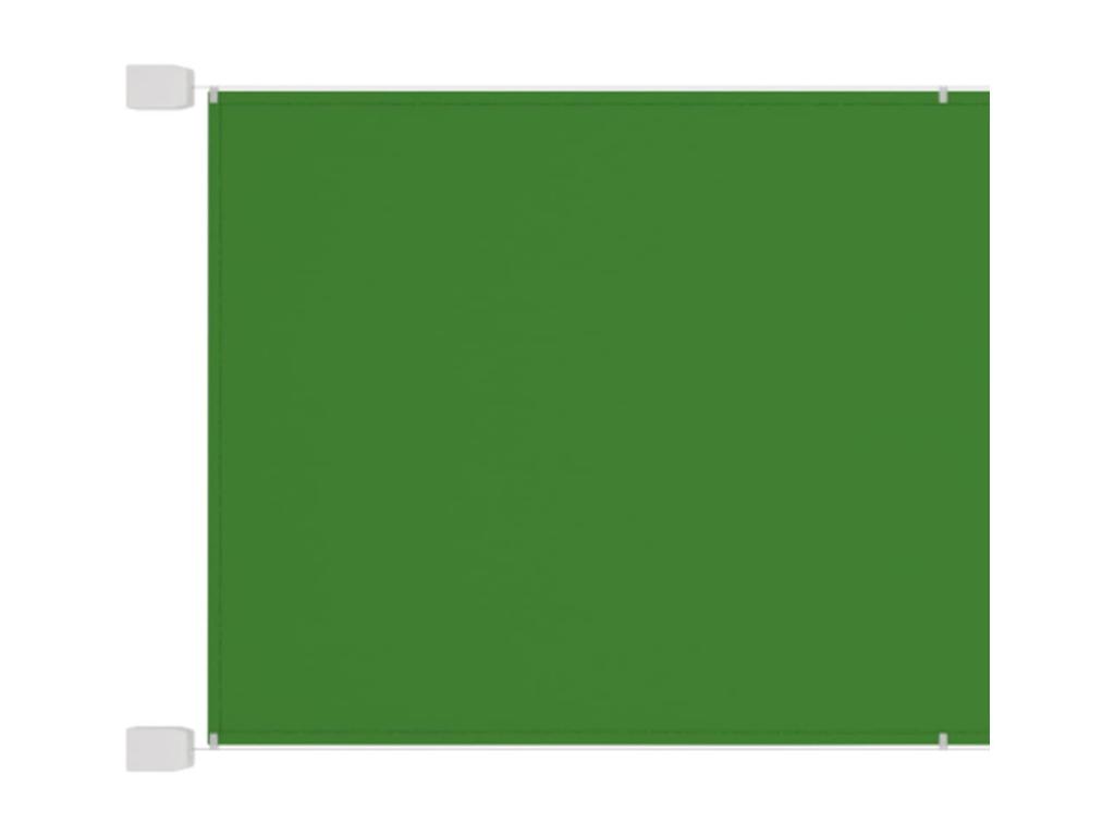 Toldo vertical Tela Oxford verde claro 140x420 cm