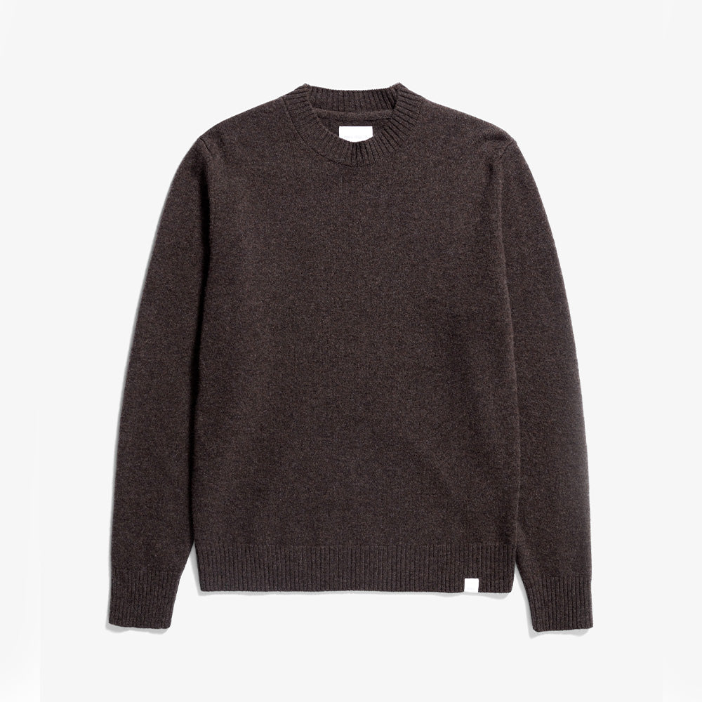Norse Projects - Pull Standard Merino - Marron
