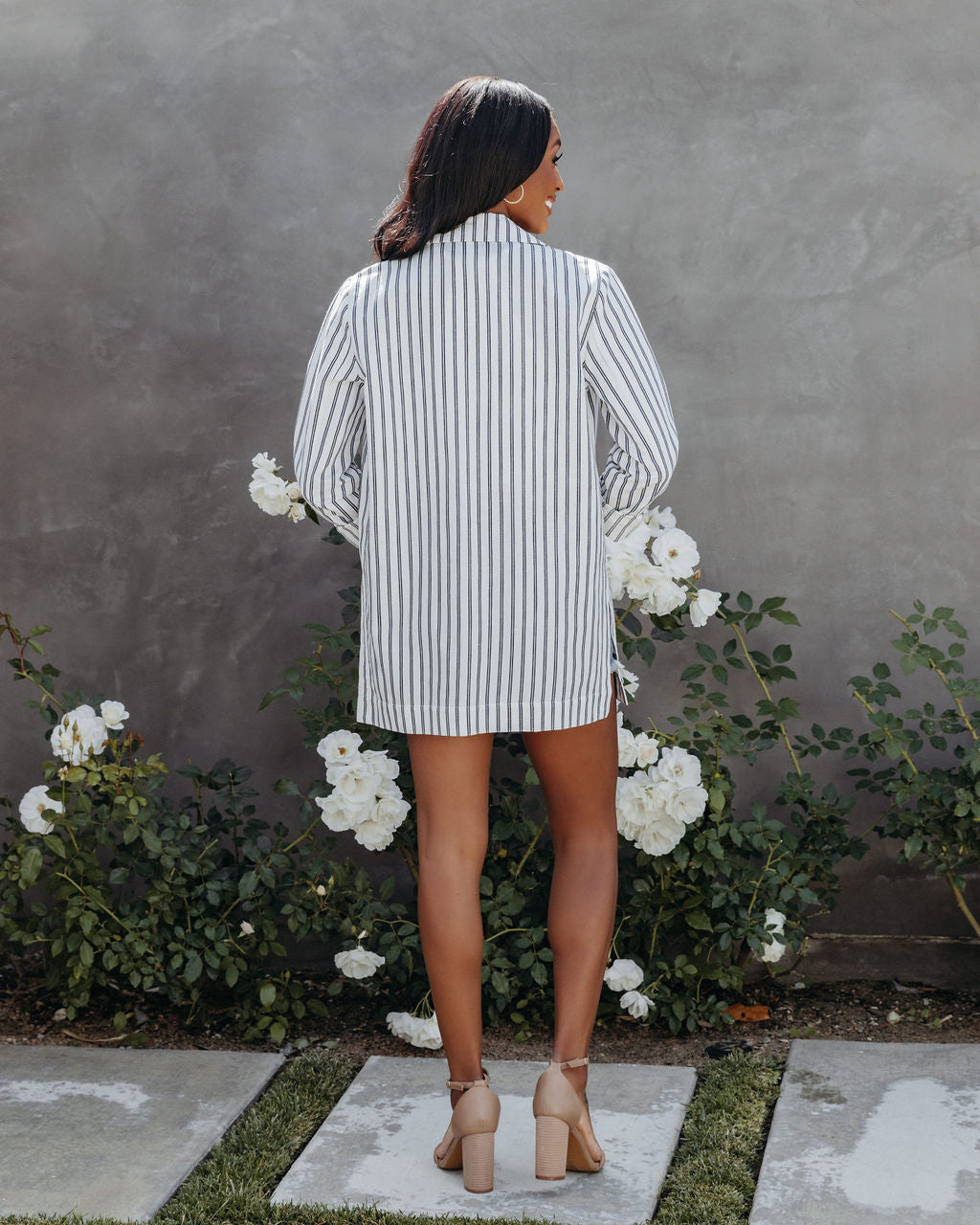 Mansion Linen Blend Relaxed Blazer - FINAL SALE - Se7enfashion