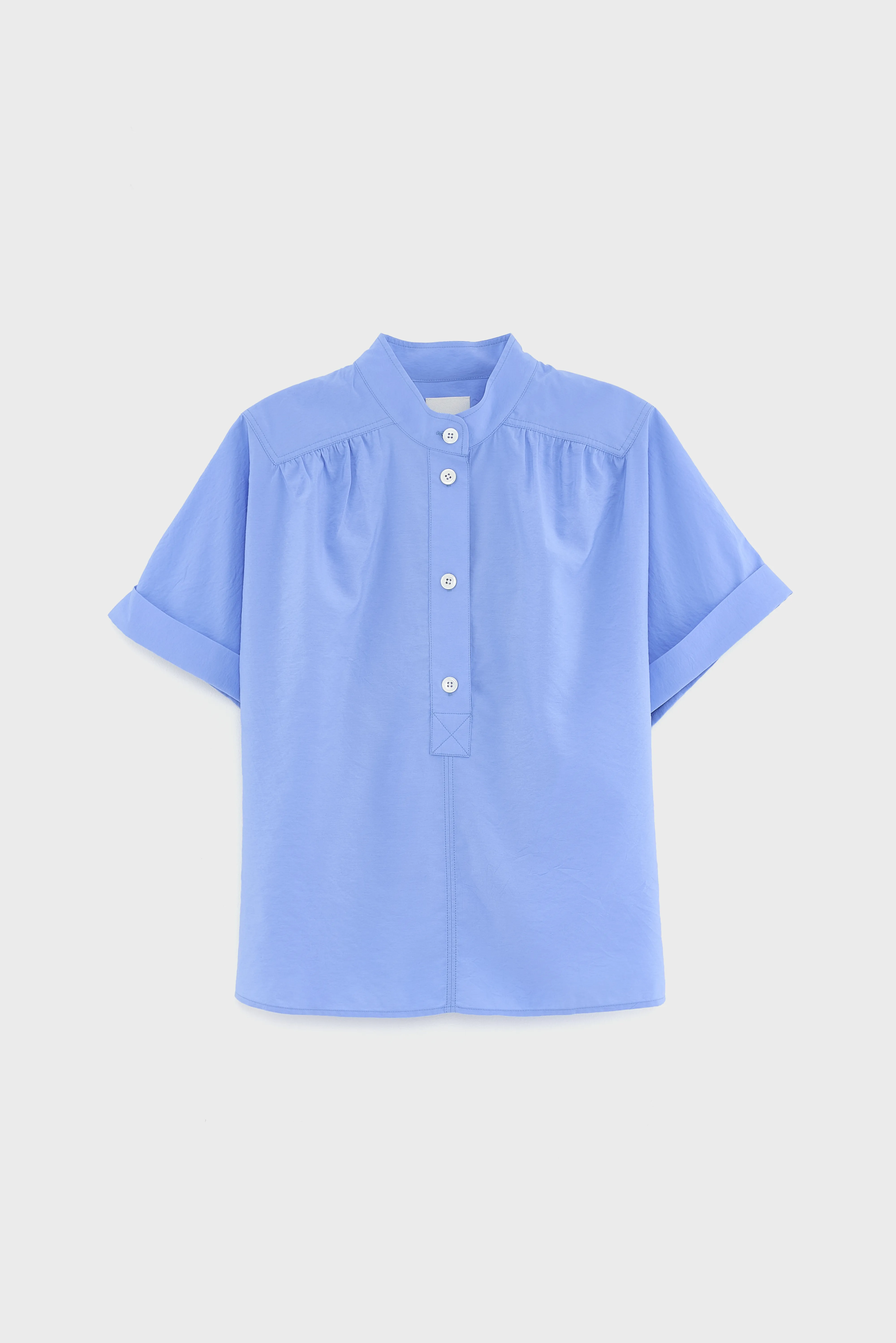 Bellerose Pear short-sleeve blouse (261 / W / BLUE SHIRT)