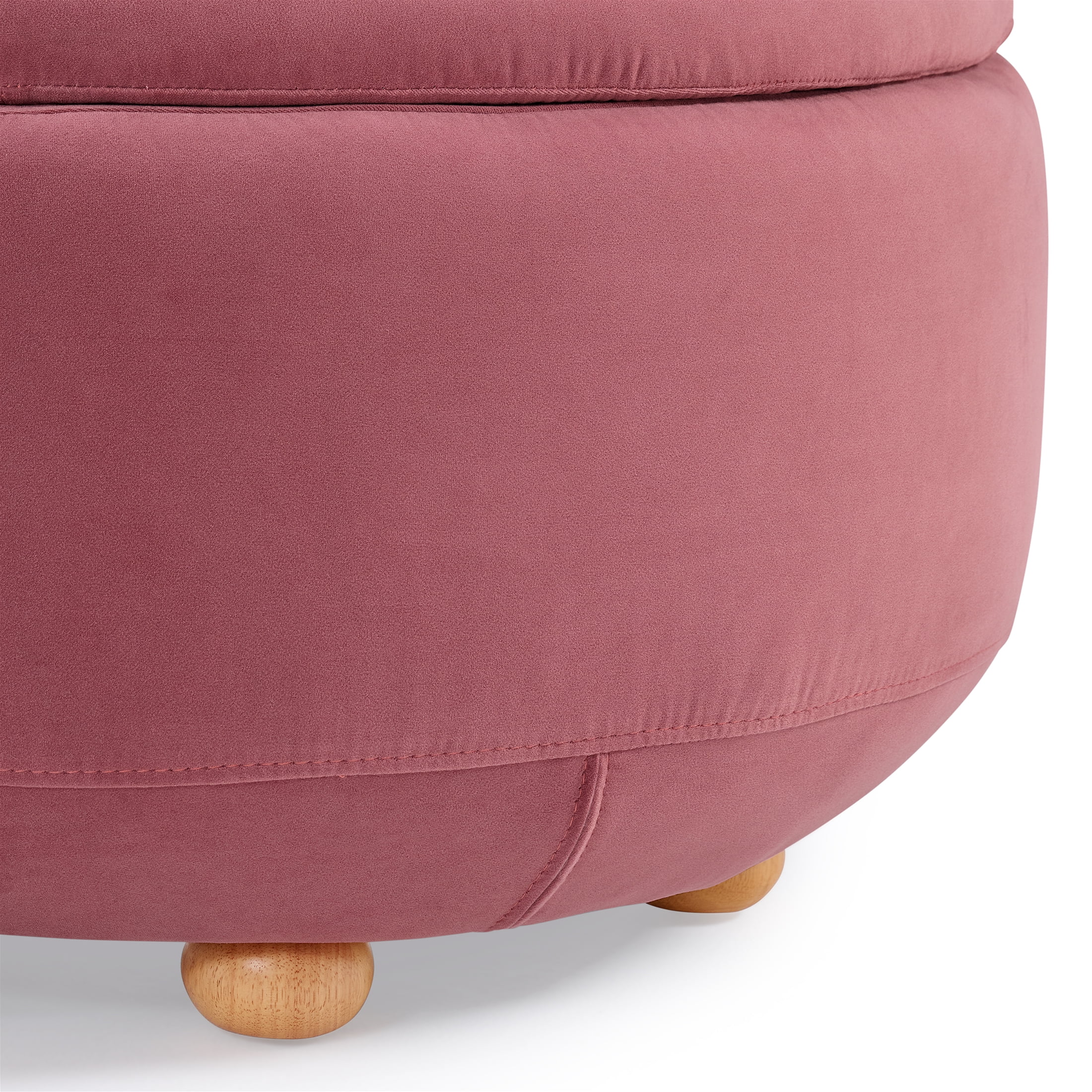 Better Homes & Gardens Juliet Modern Boucle Chaise & Storage Ottoman, Pearl - Image 34