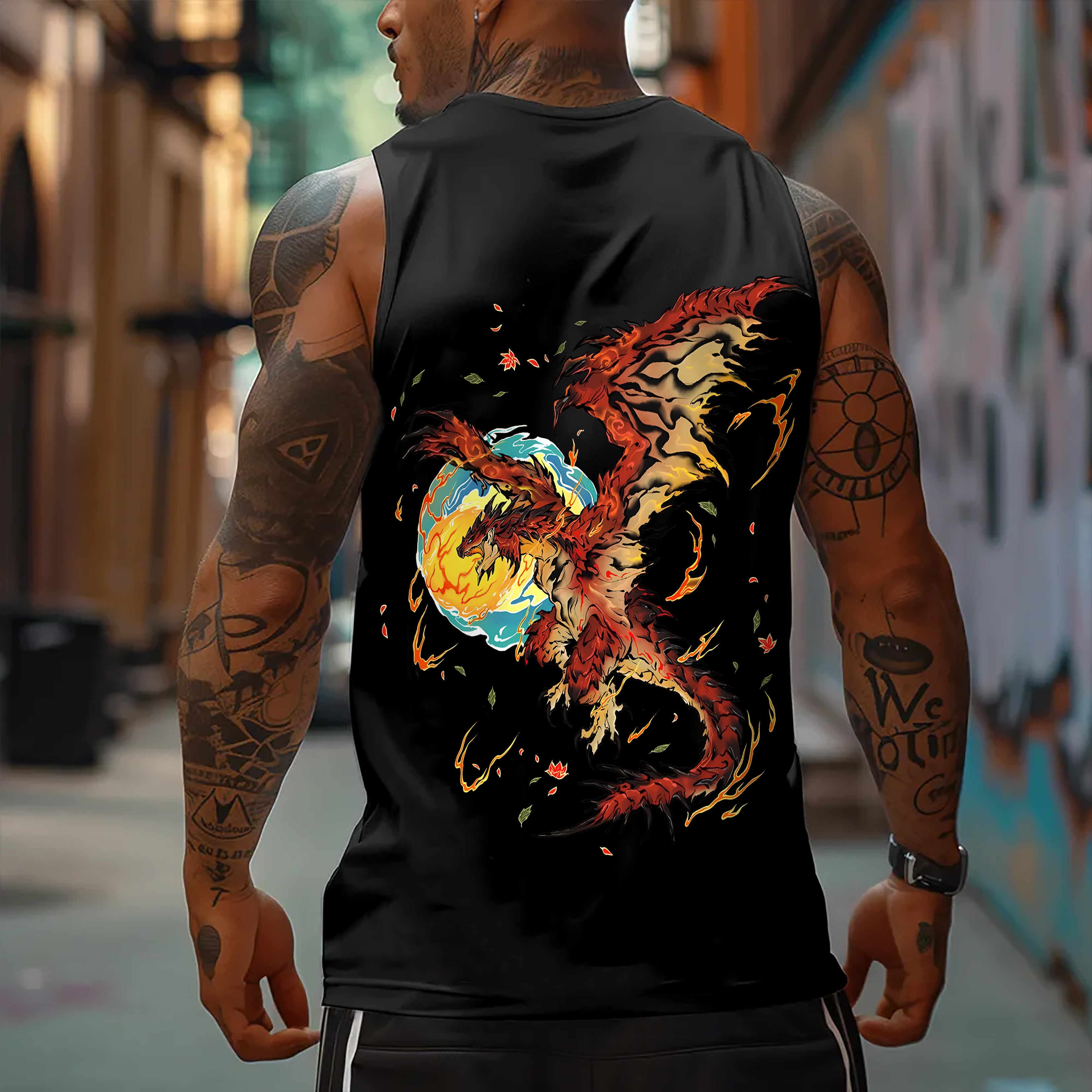 Unisex  “Comicssoul” Casual Anime  Tank Top
