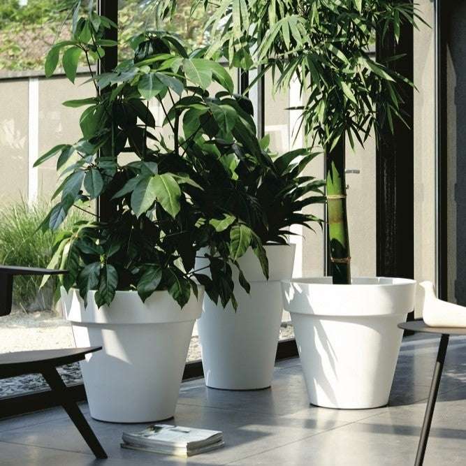 elho Pure Round Bloempot Ø 60 cm - Antraciet - 100% gerecycled kunstst