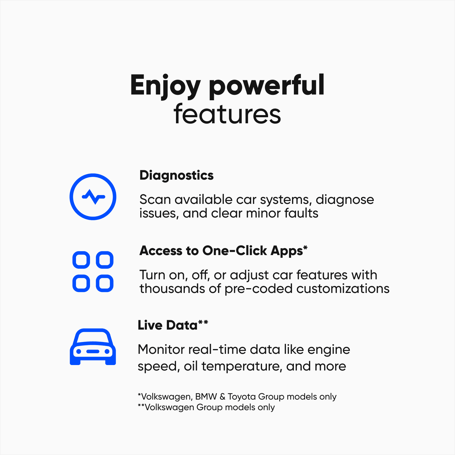 New! OBDeleven 3 Scan Tool, OBD2 Bluetooth Car Code Reader, Auto Diagnostic Scanner for iOS & Android - Image 18