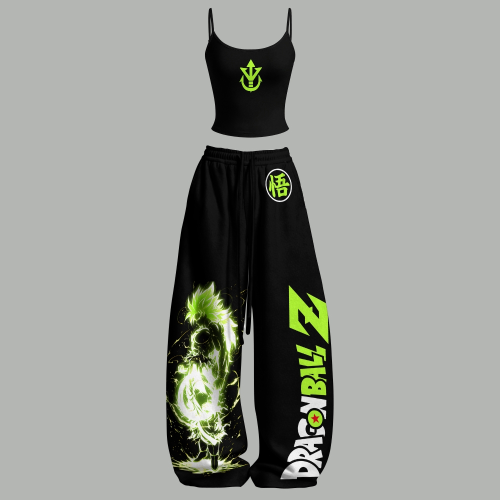 DRAGON BALL Top & Elasticated Trousers Two-Piece Set