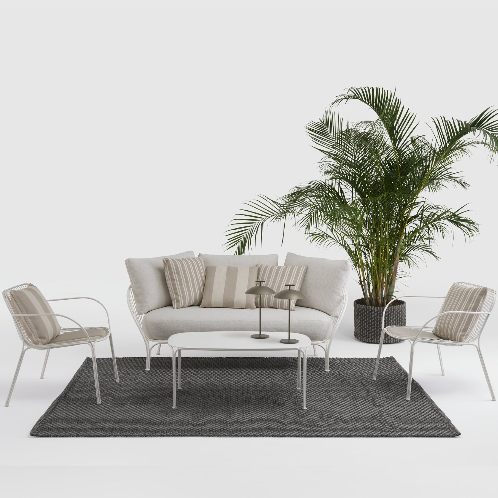 Kartell Hiray Tuinbank - Wit