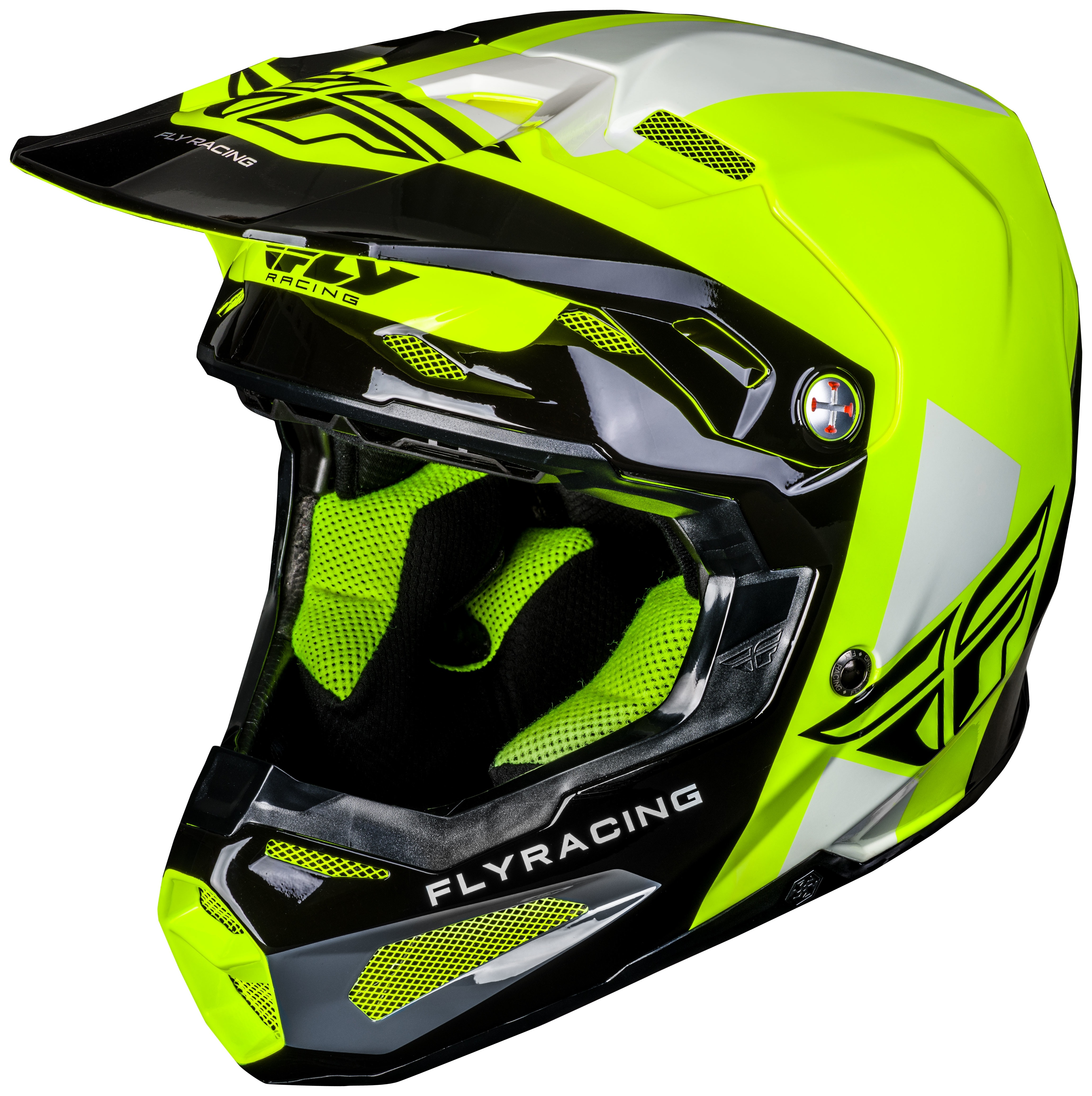SportsBikeShop Fly Racing Dirt Youth Formula Origin Helmet (Youth LG)