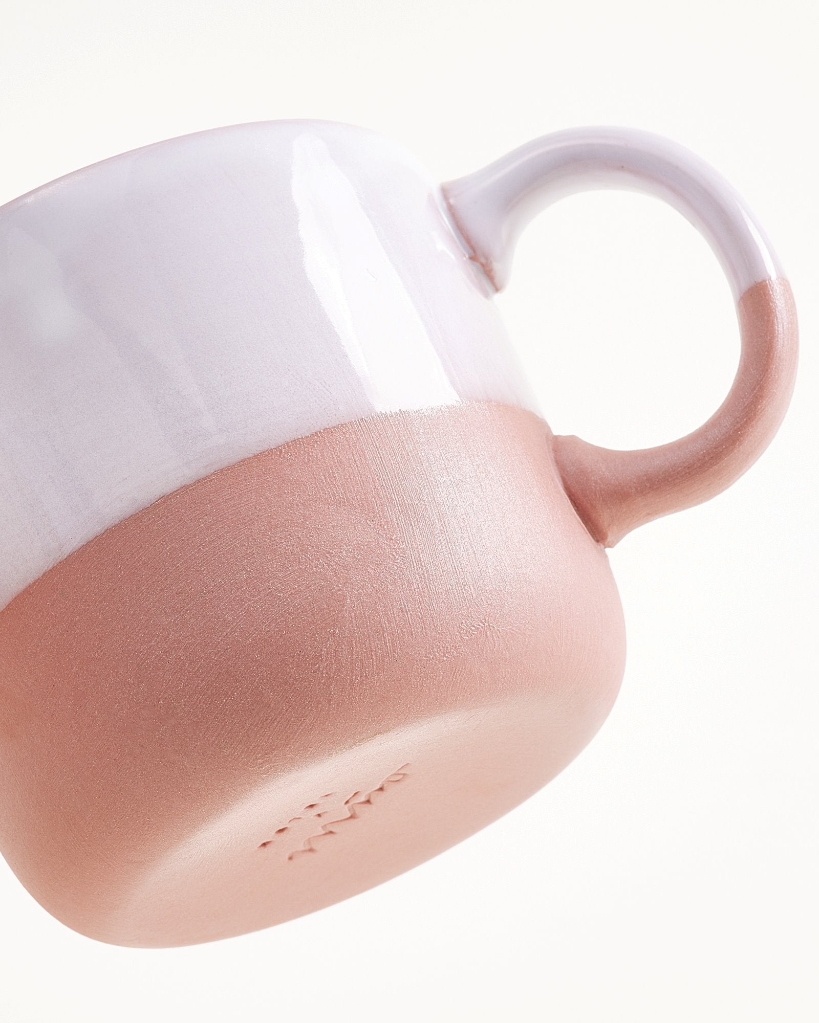 Seda Tasse klein rosé weiß 6er-Set