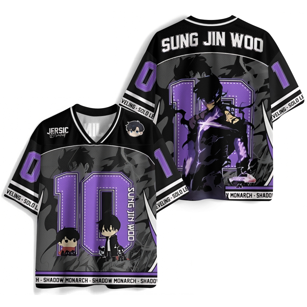 Sololeveling Anime Football Jersey