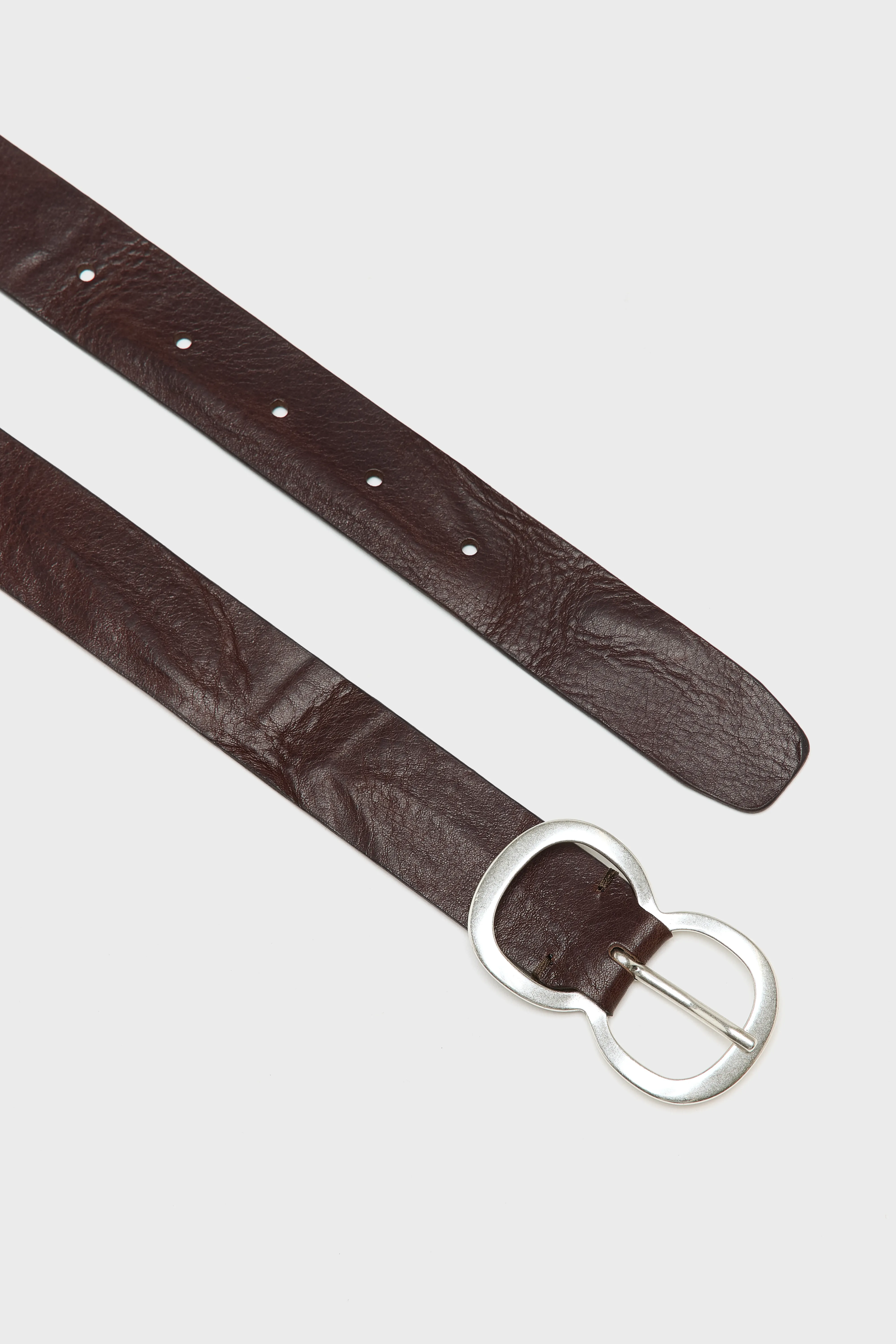 Bellerose Sabas brown leather belt (251 / W / BROWN)