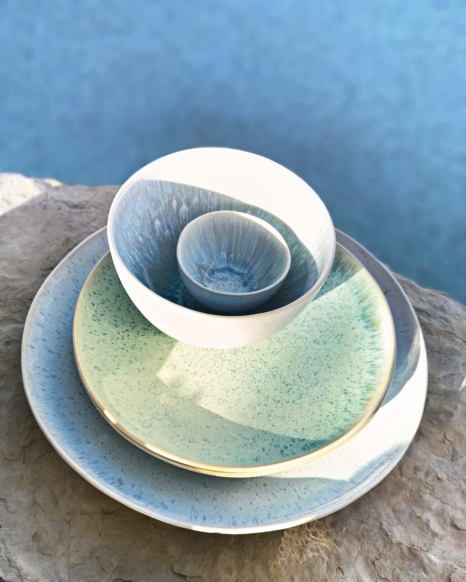Areia Teller klein classic mint