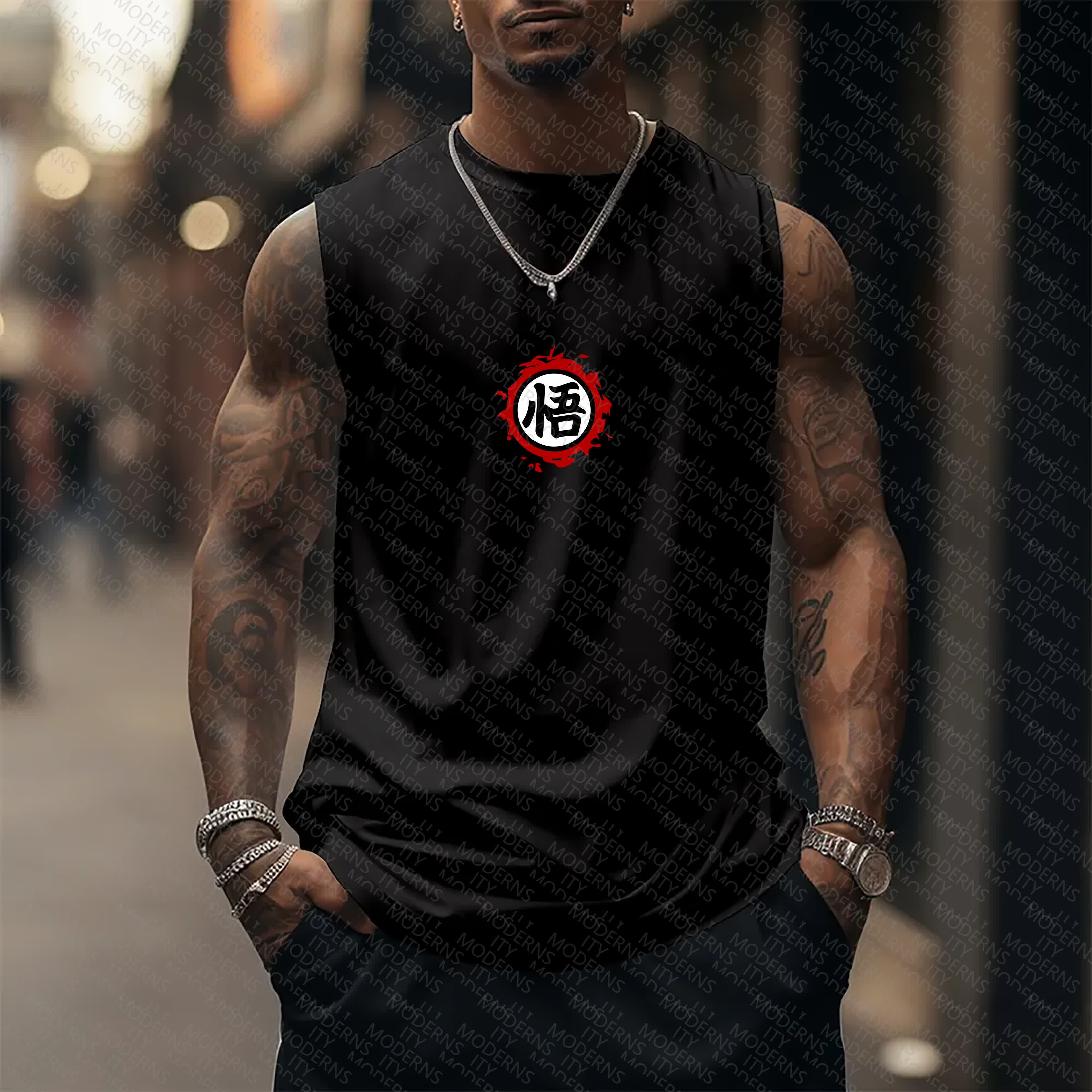 Unisex  “Comicssoul” Casual Anime  Tank Top
