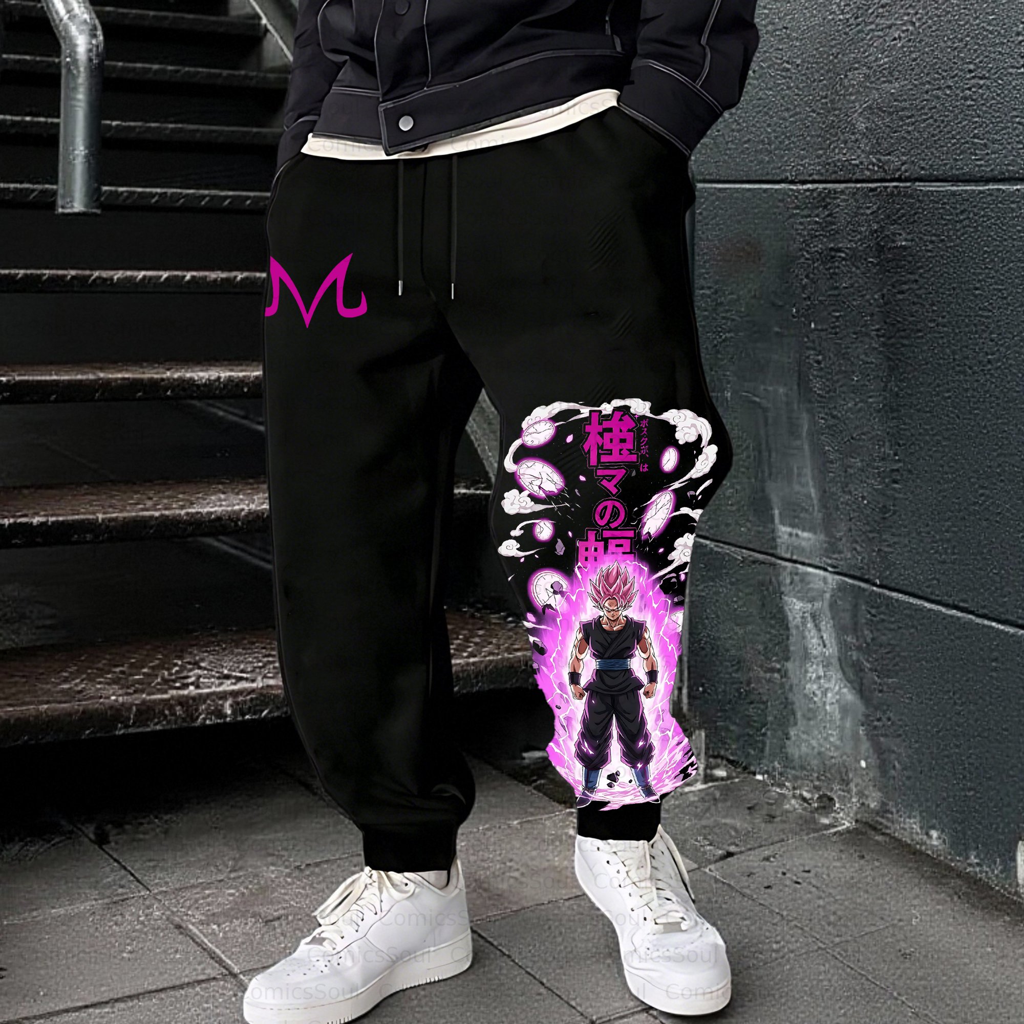 Unisex Casual Anime Streetwear Pant