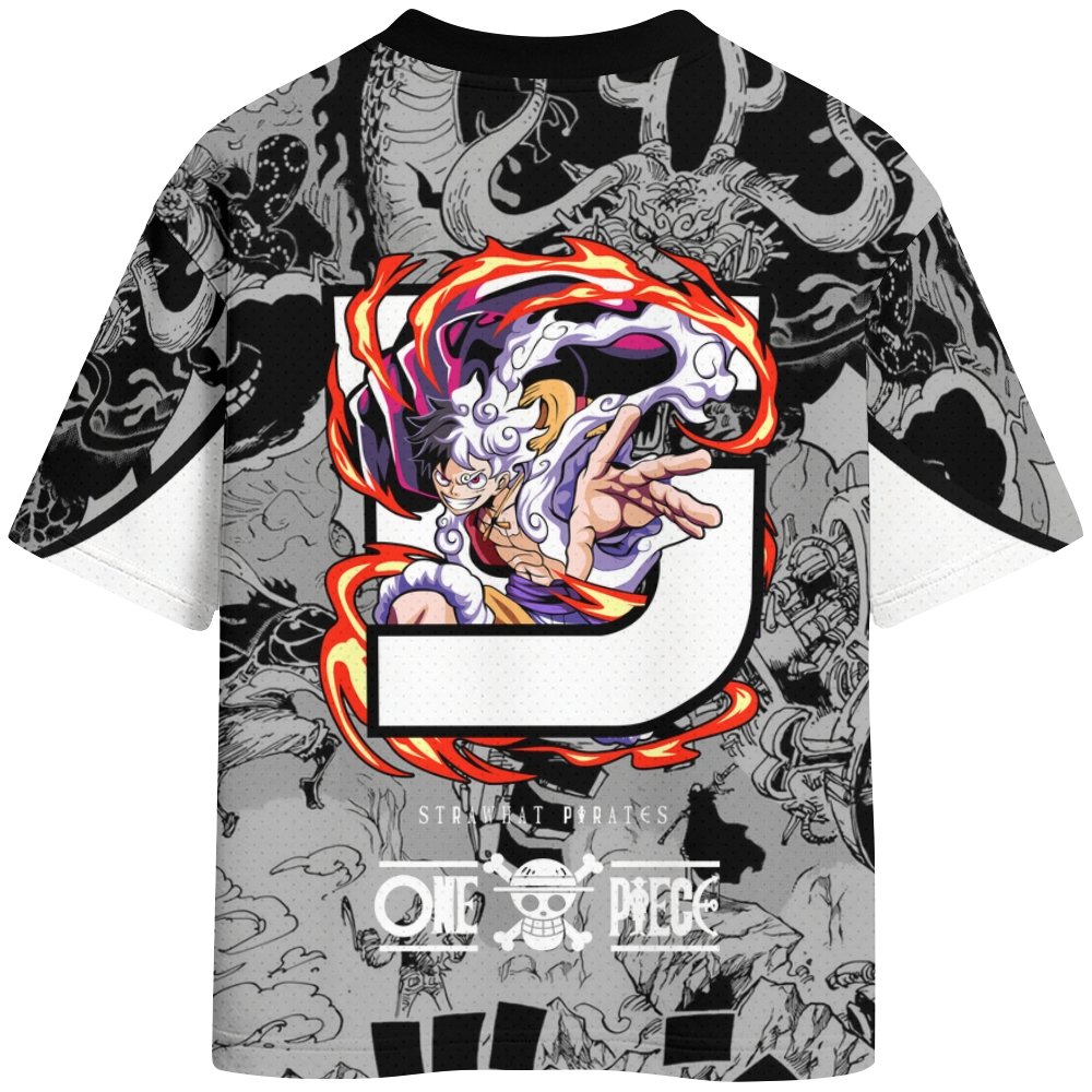 One Piece Crew Neck Football Jersey
