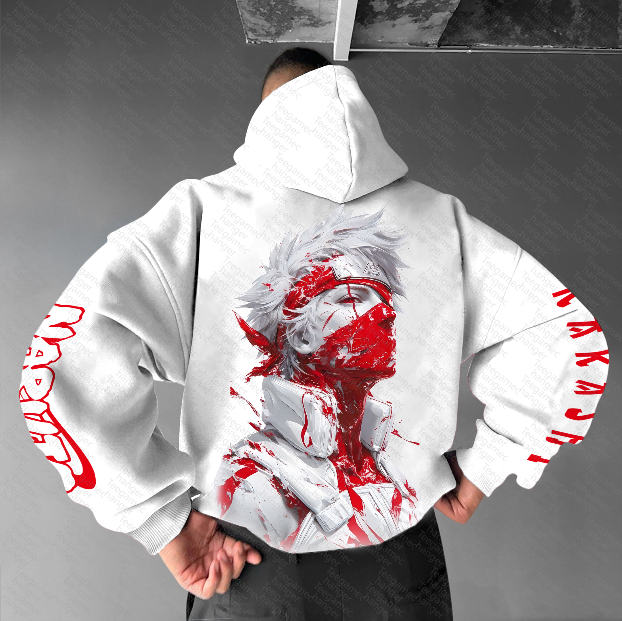 Unisex  Anime Graphic Streetwear Vintage Hoodie