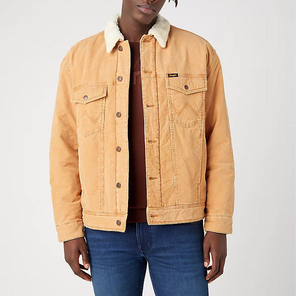 Wrangler - Veste en Jean - Camel