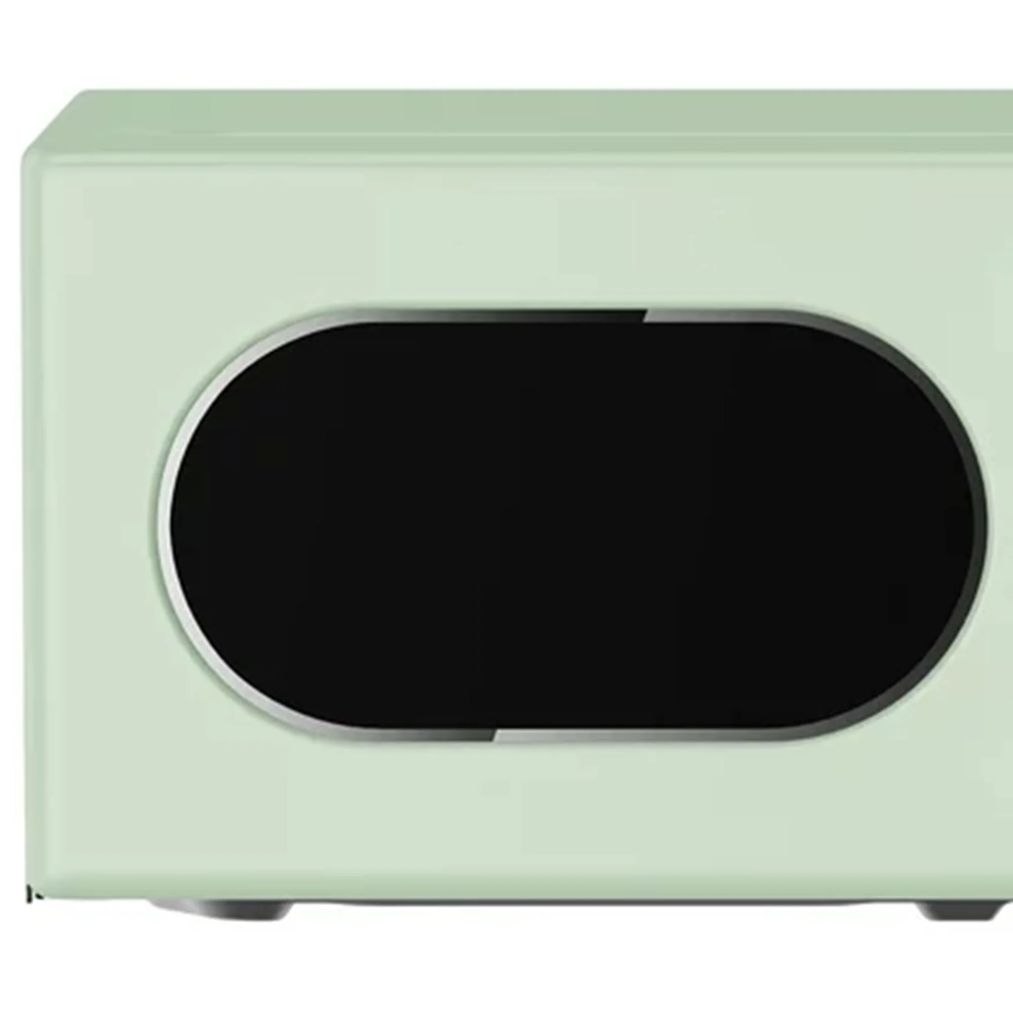 Magic Chef 0.7 Cubic Feet 700W Classic Retro Countertop Microwave, Green - Image 7