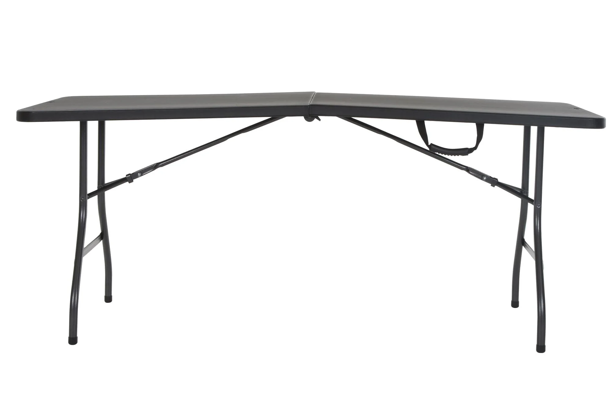 Cosco 6 Foot Centerfold Folding Table, Black - Image 7