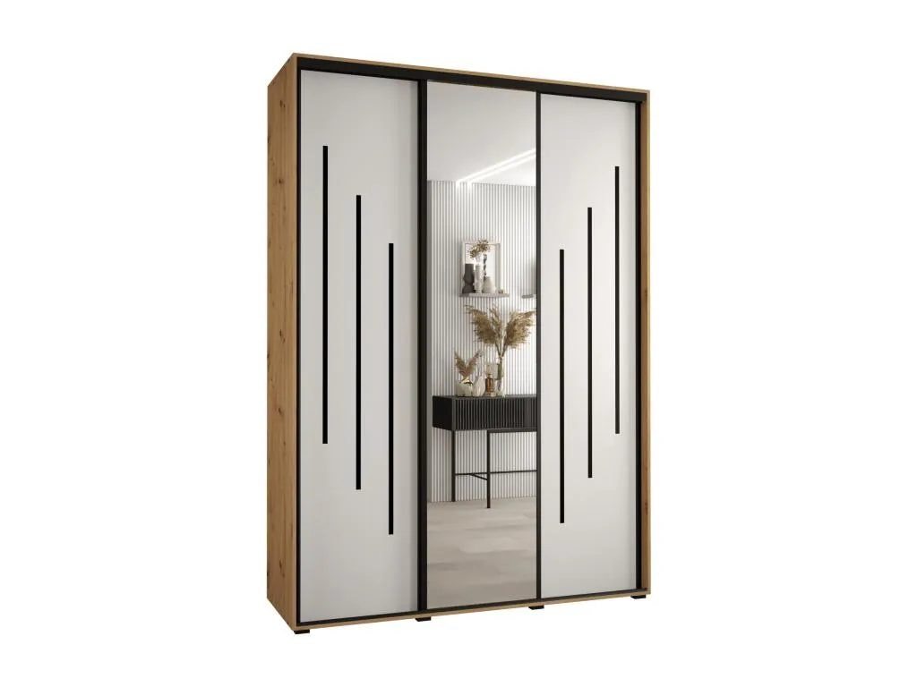 ARMARIO CON PUERTAS BATIENTES 235.2/180/60 3 puertas